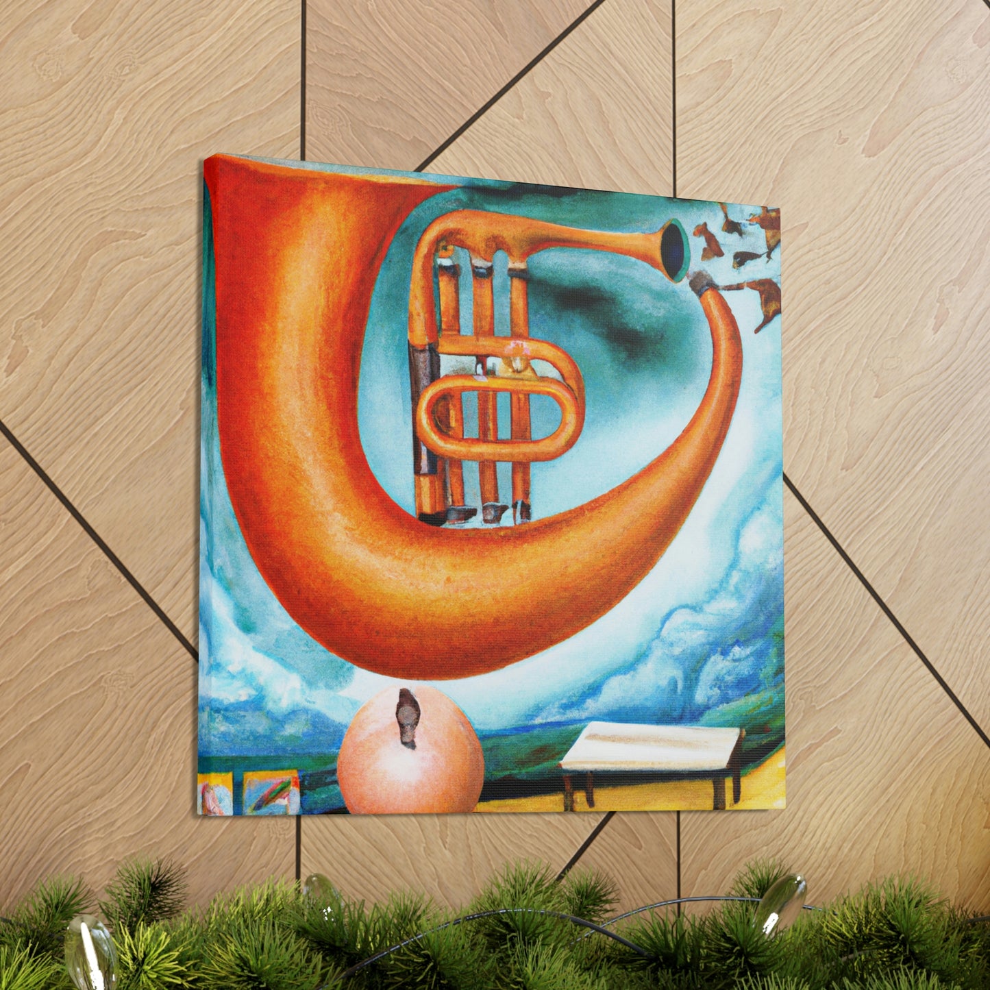 "Trumpet in a Dreamscape" - Canvas