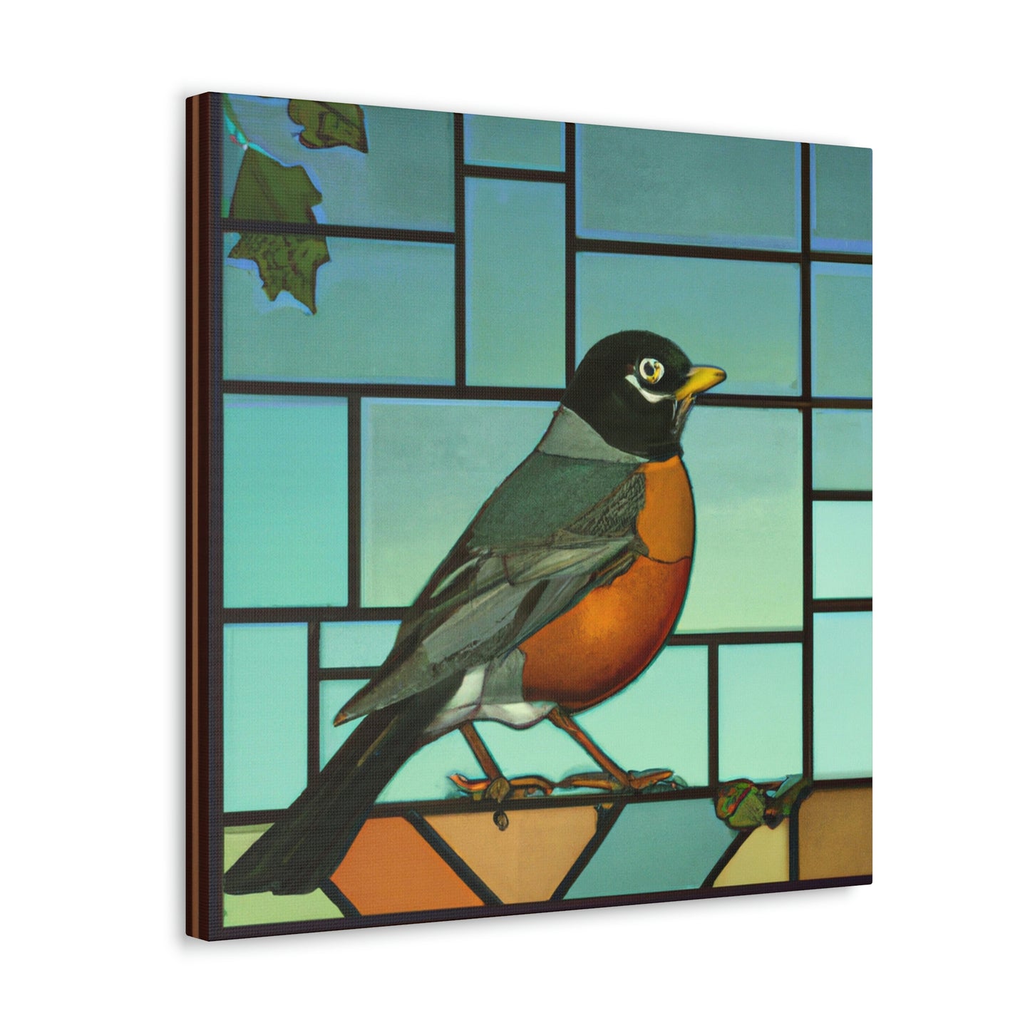 "A Robins Art Deco" - Canvas