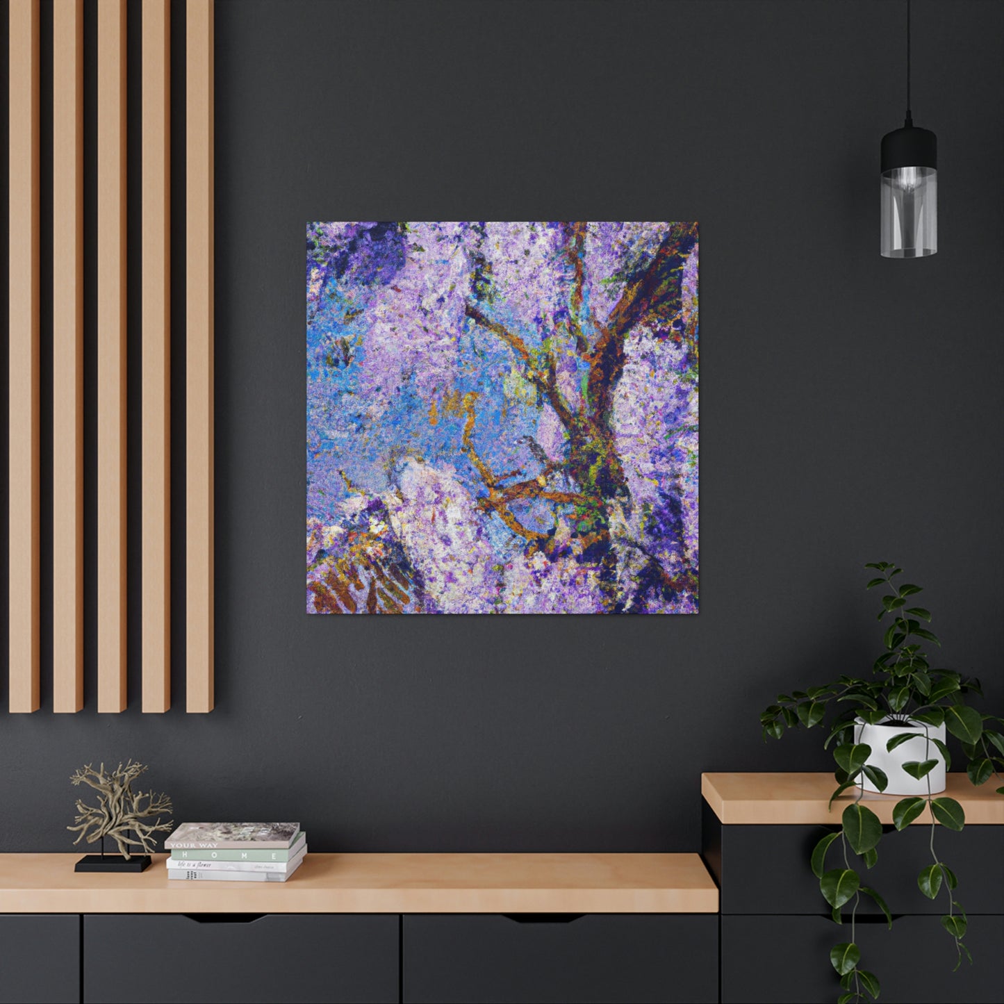 Wisteria in Bloom - Canvas