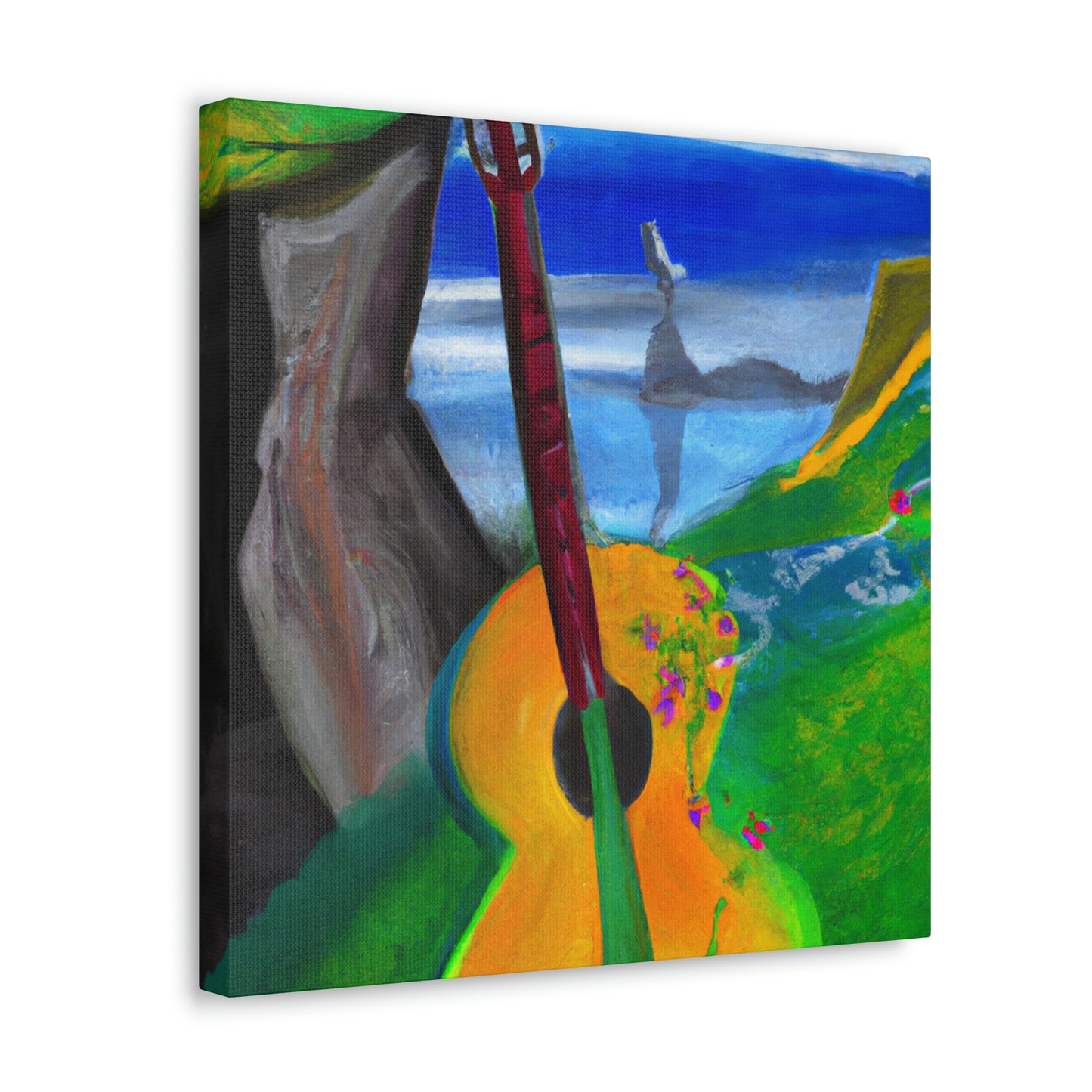 "Guitar Melodic Melody" - Canvas