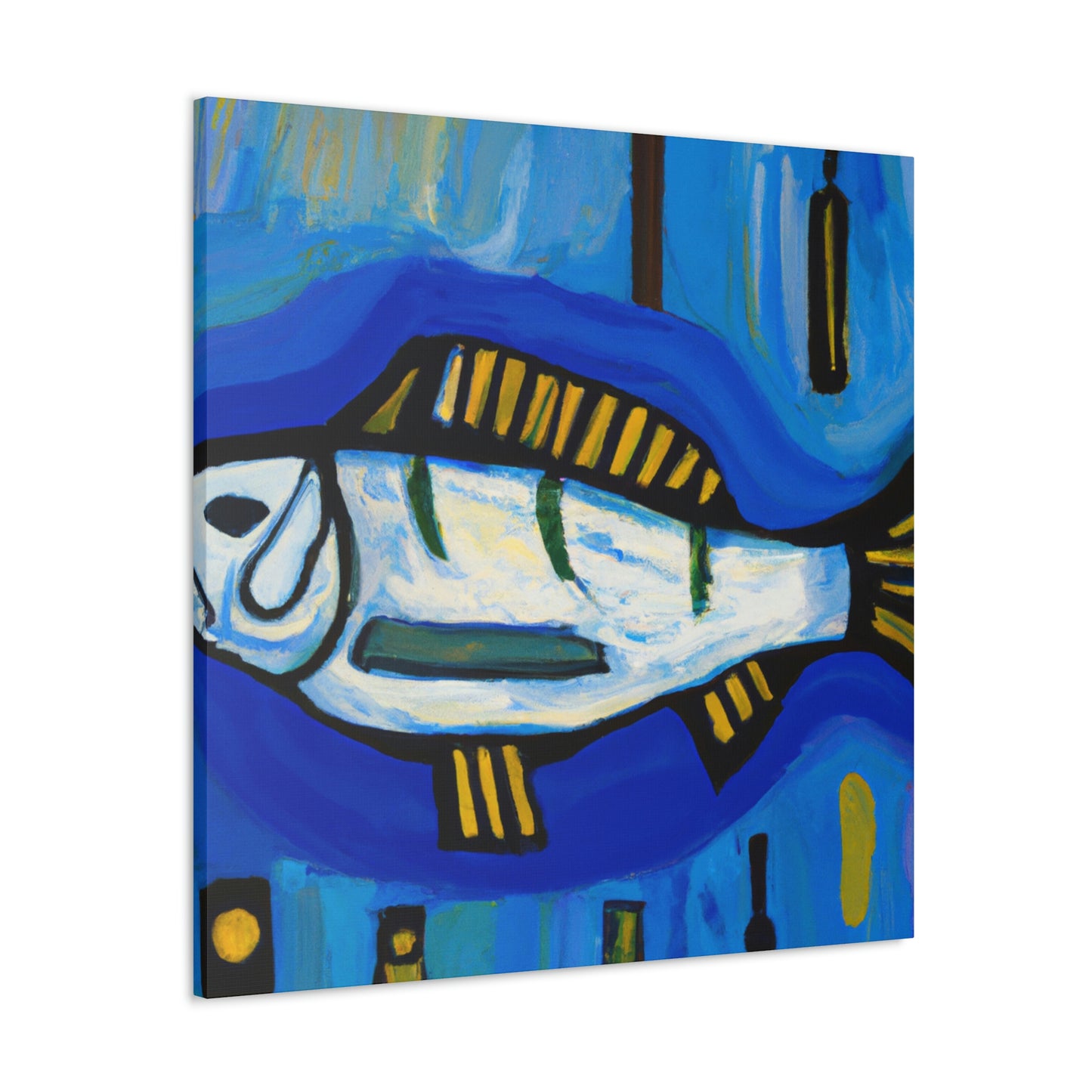 Bass in Expressionism - Canvas