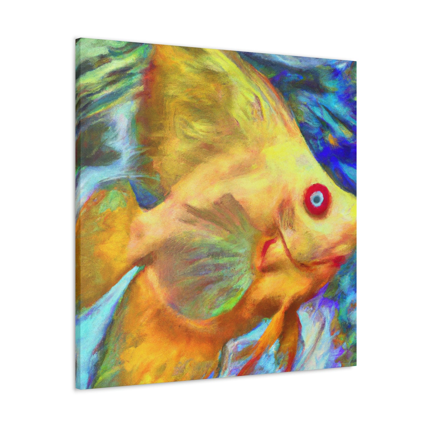 "Angelic Fish Dreamscape" - Canvas