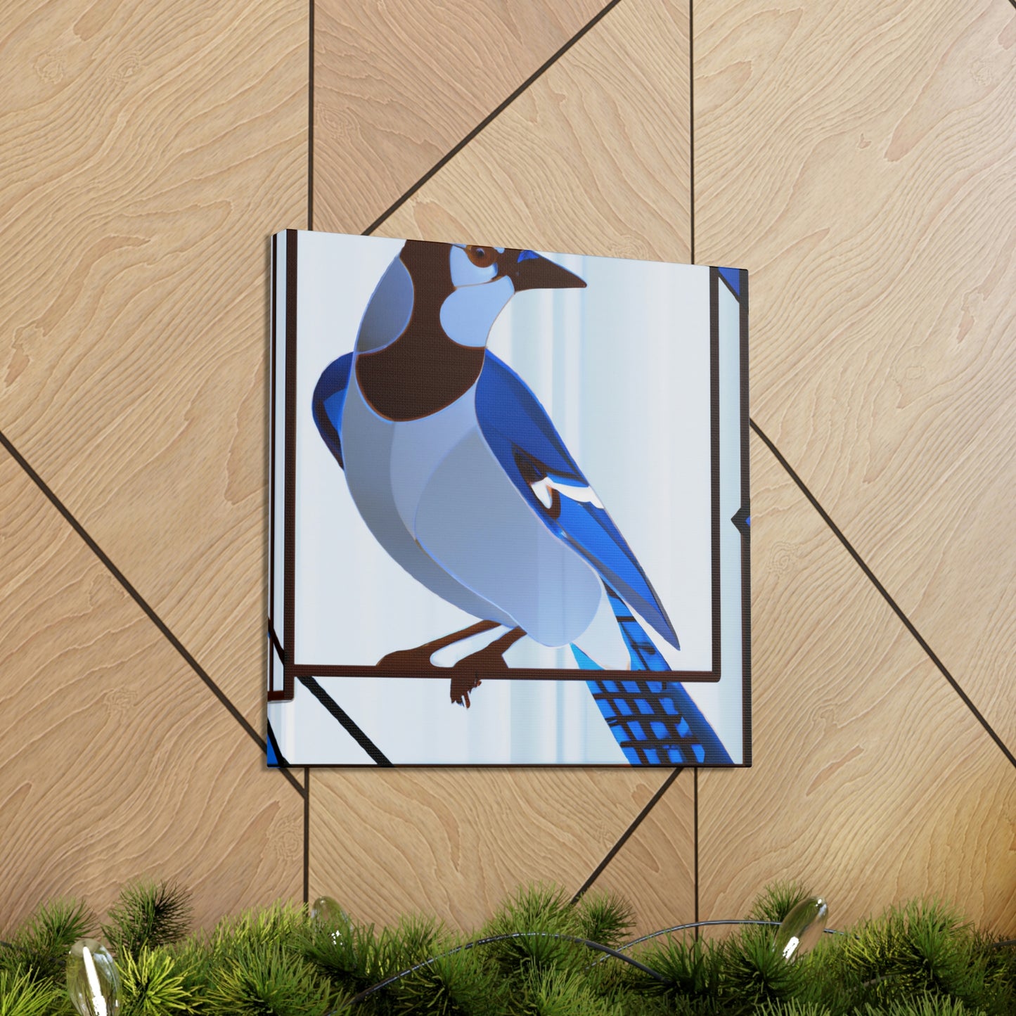 Blue Jay's Majesty - Canvas