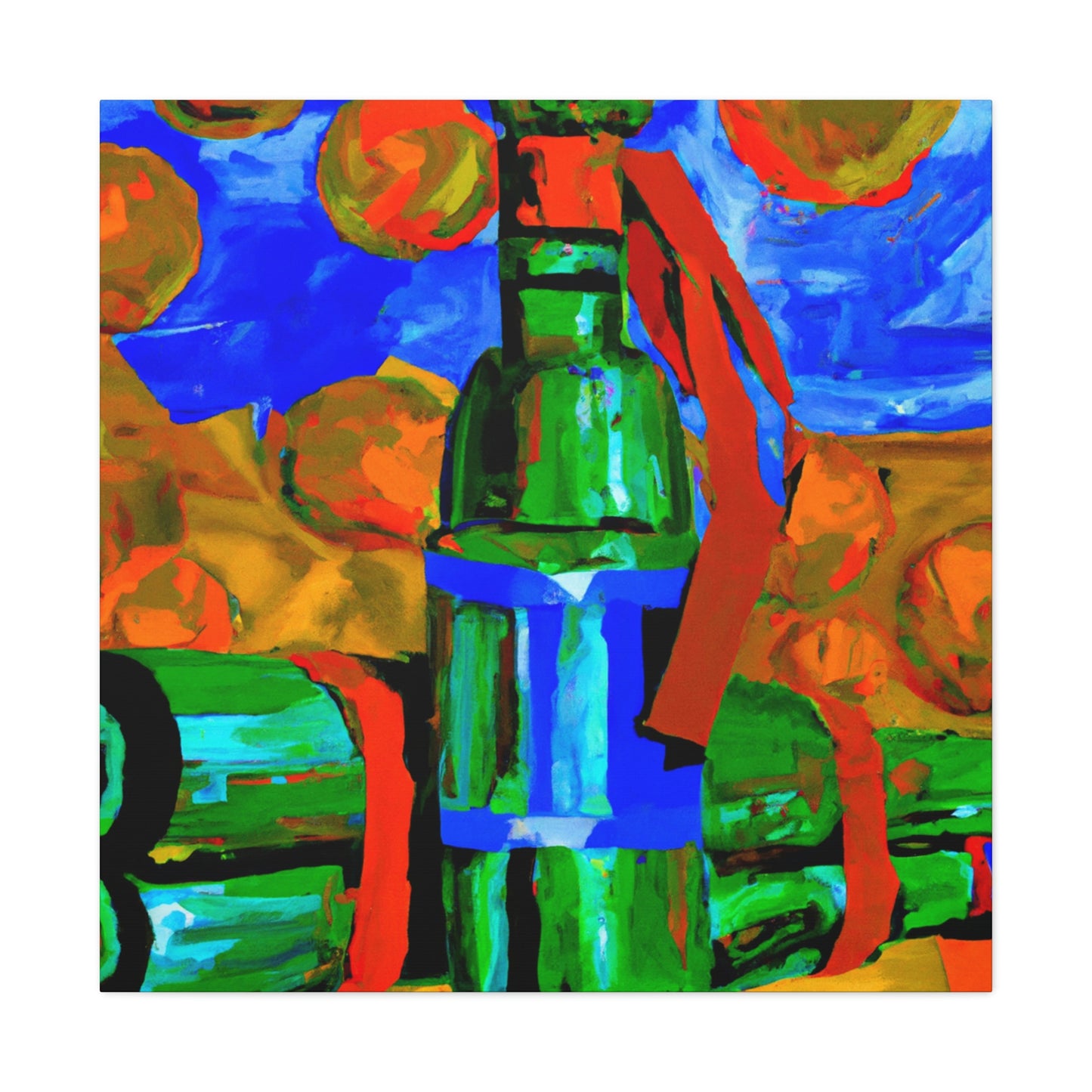 Ammo in Fauvism - Canvas