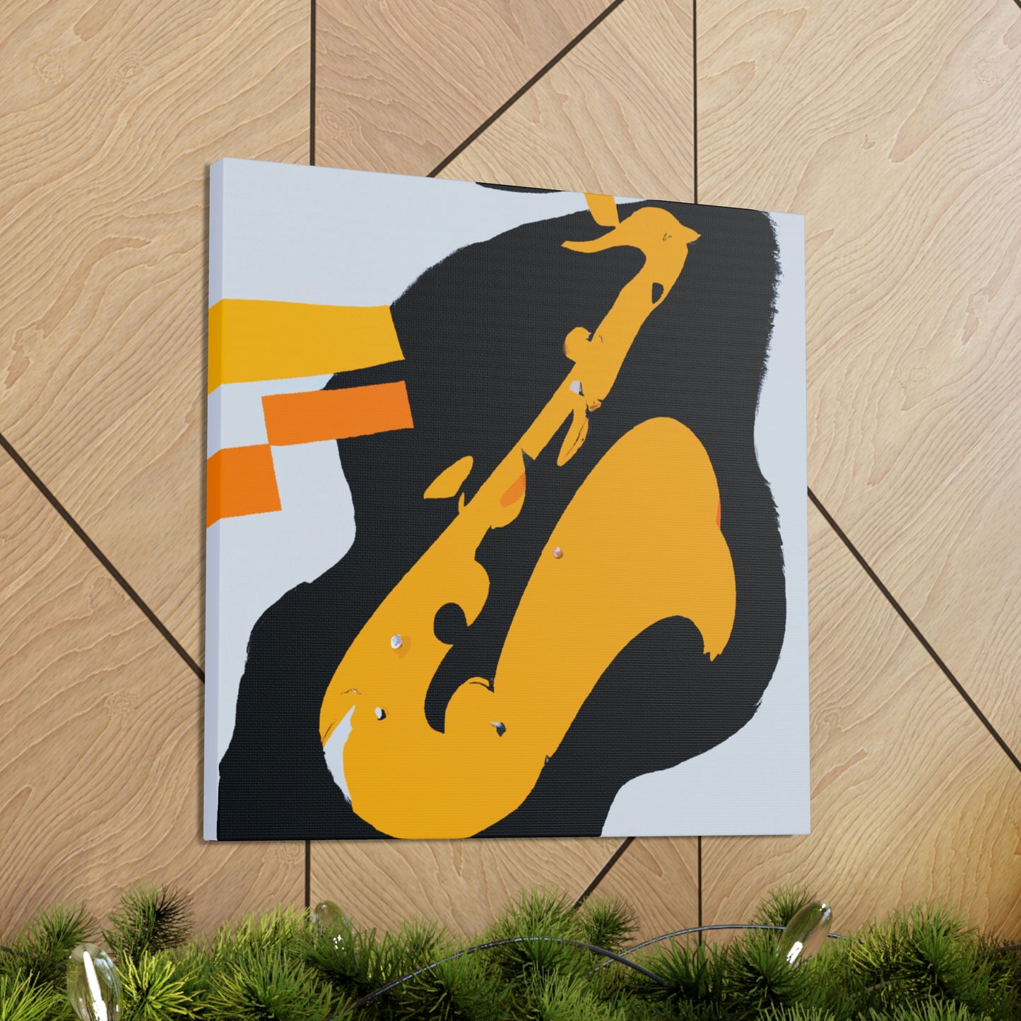 Sax and Simplicity. - Canvas