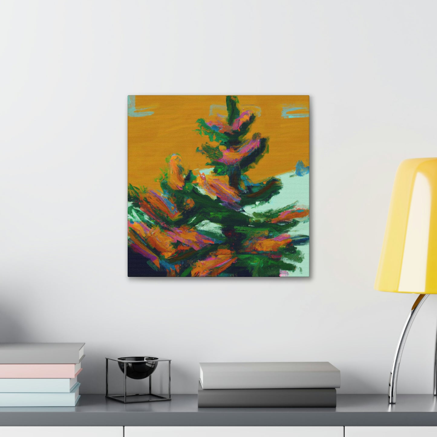 "Fir Tree Expressionism" - Canvas