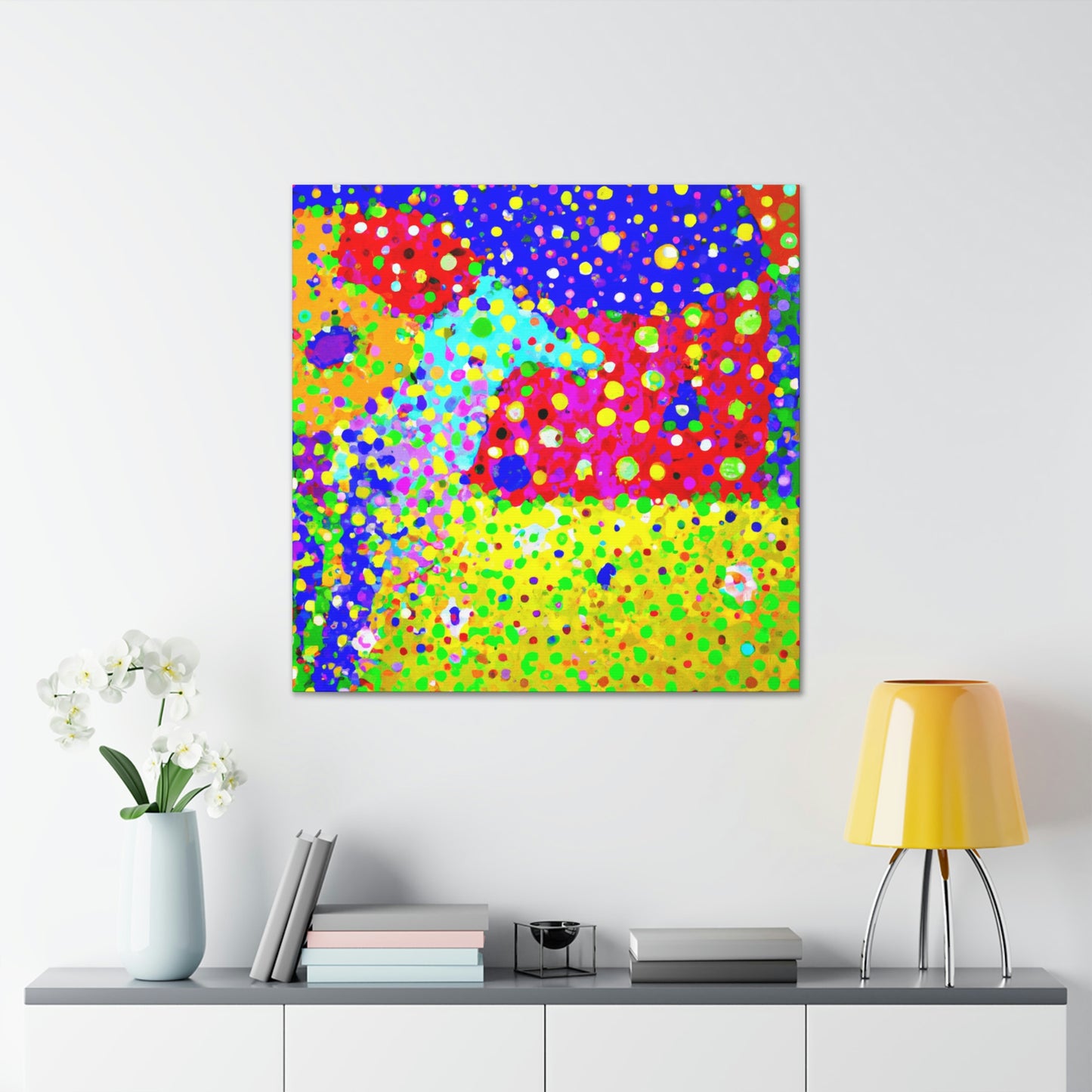 Fauvism in Pointillism - Canvas