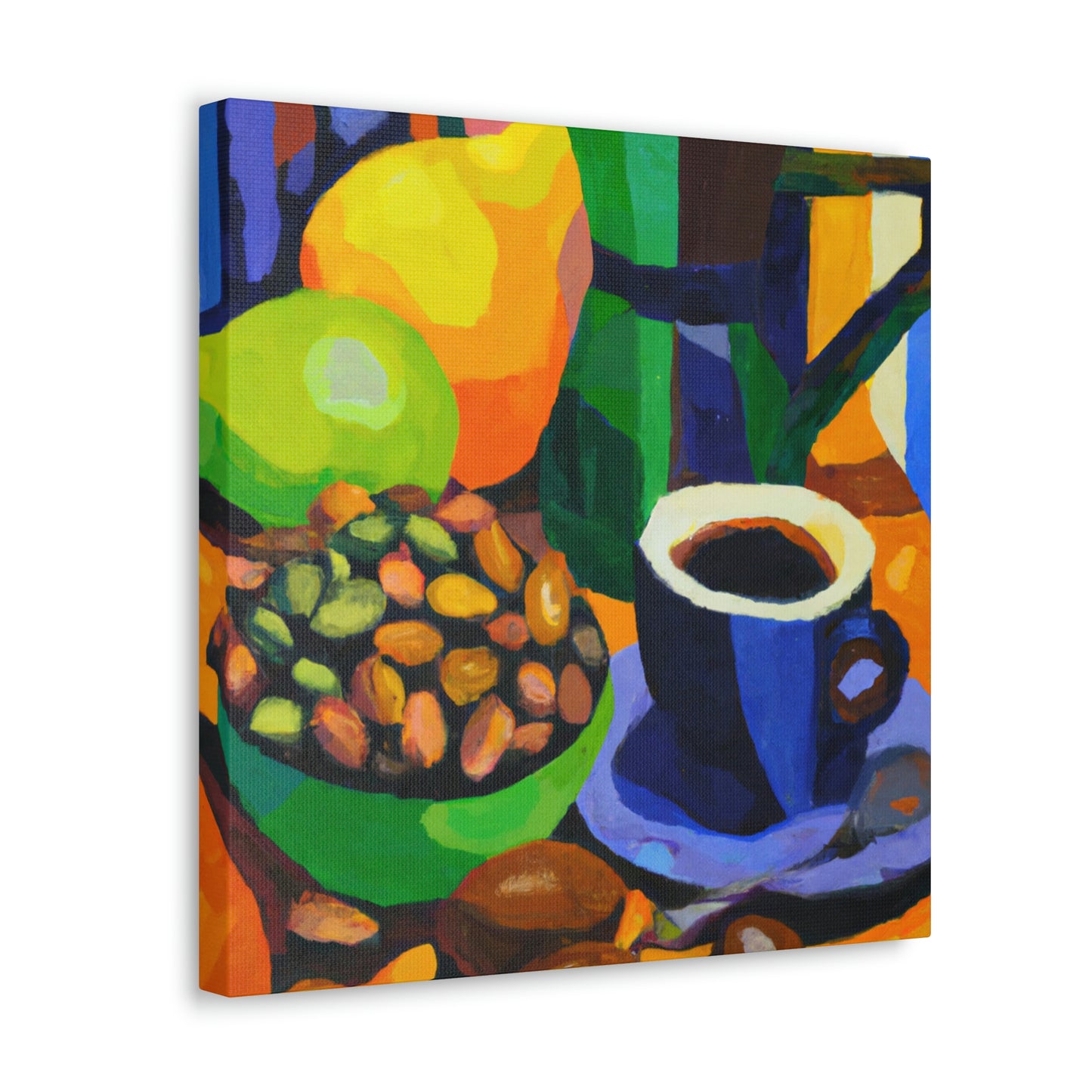 Coffee in Fauvism - Canvas