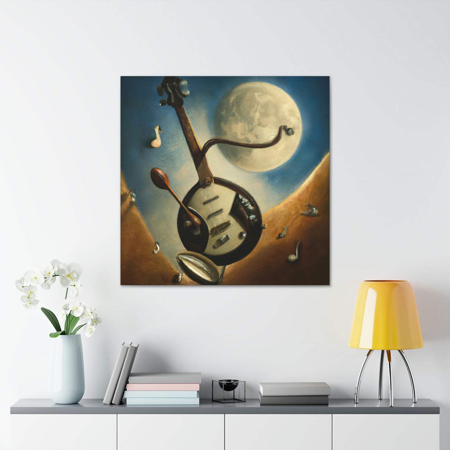 Banjo in Dreamland - Canvas