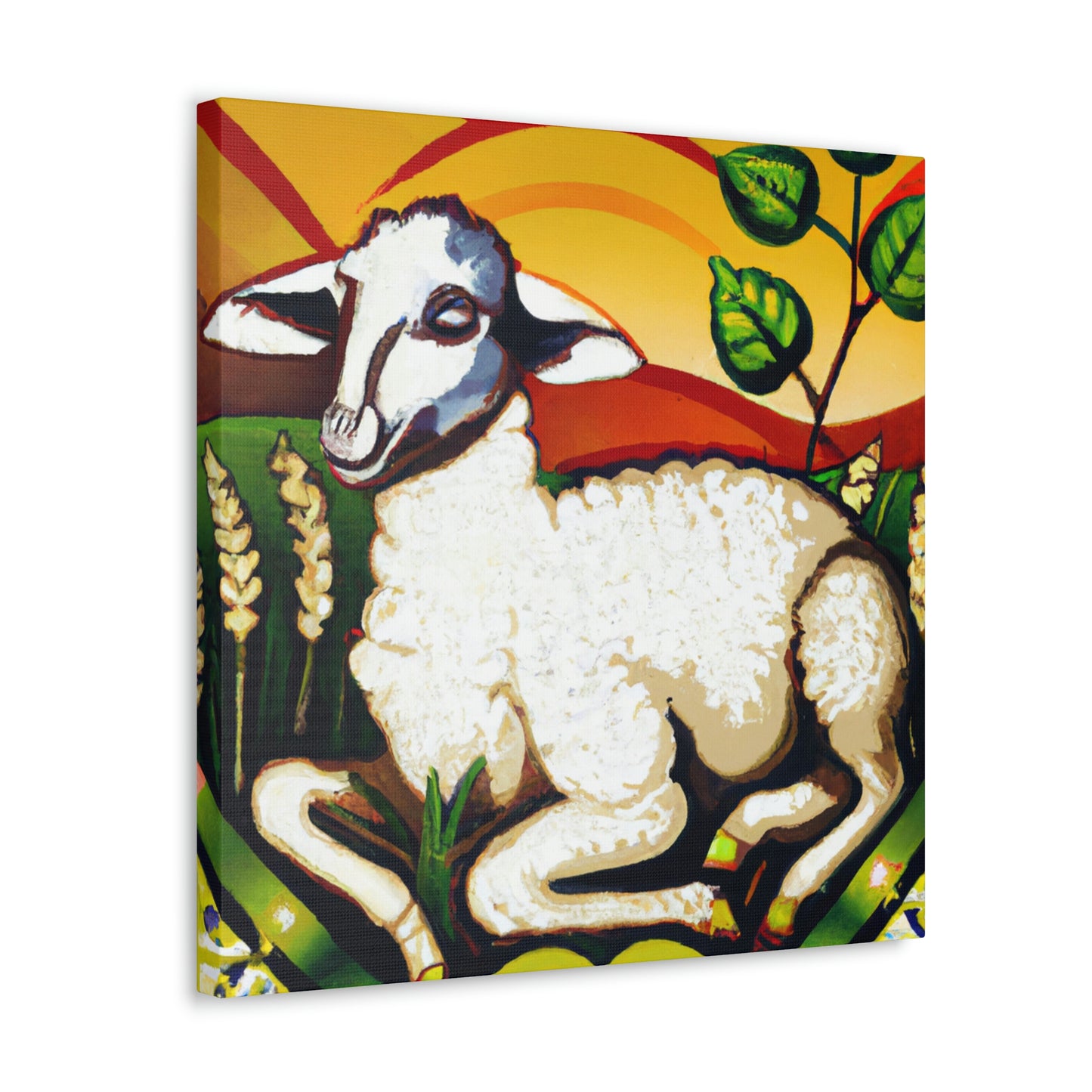 Lamb of Enchantment - Canvas