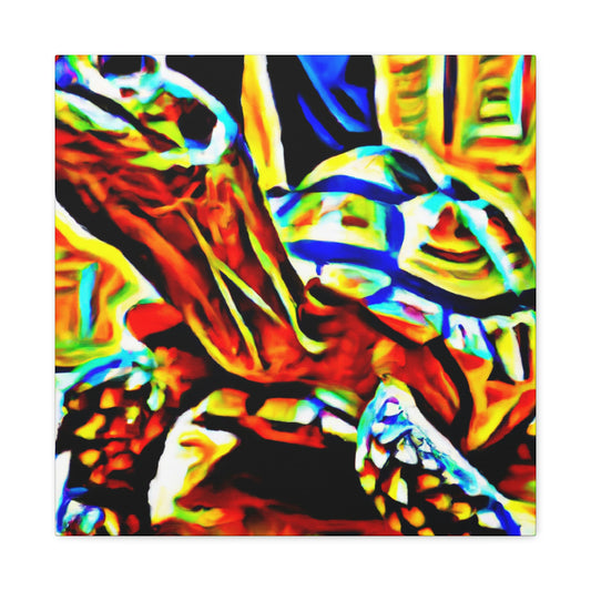 "Tortoise in Abstraction" - Canvas
