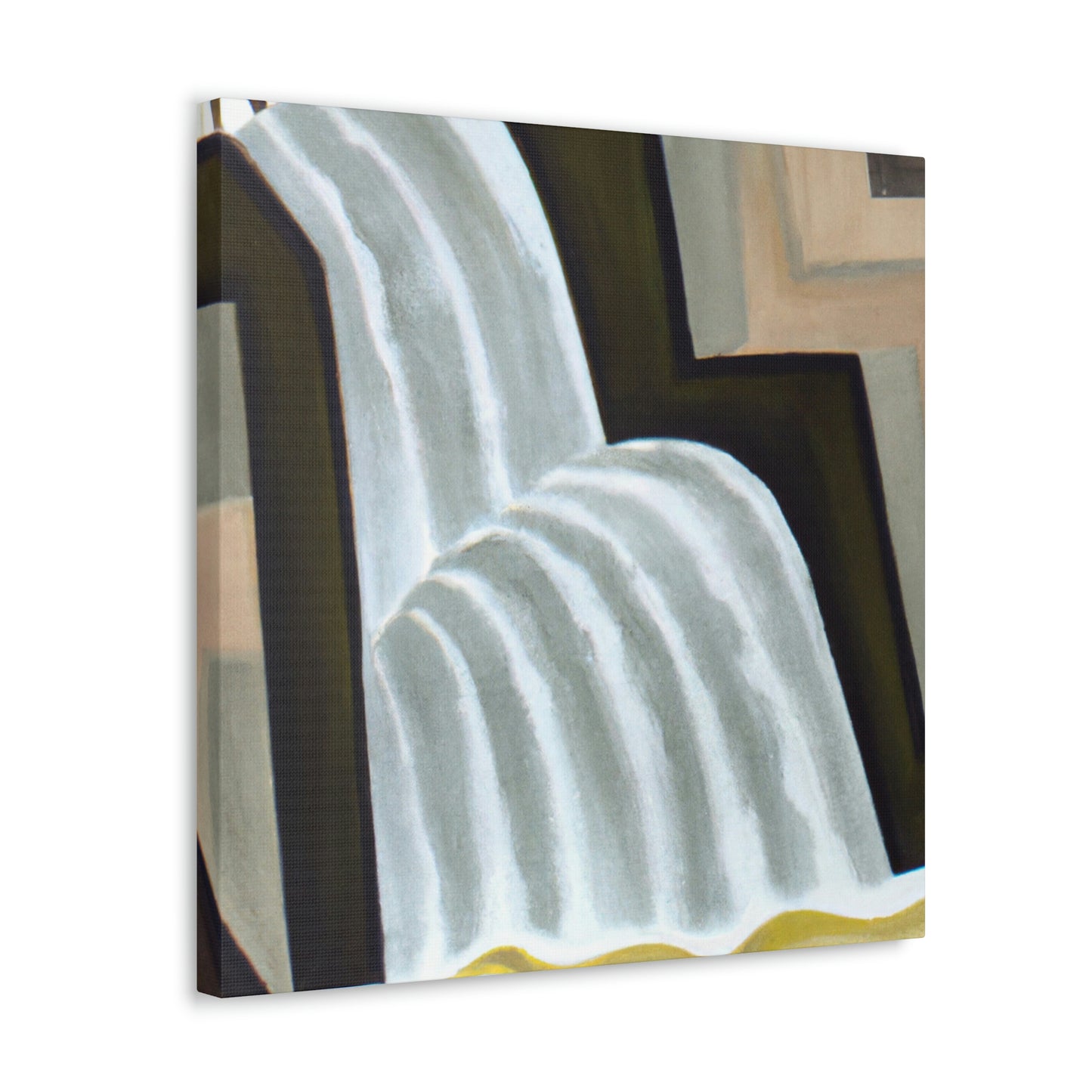 "Falling Water Reflection" - Canvas