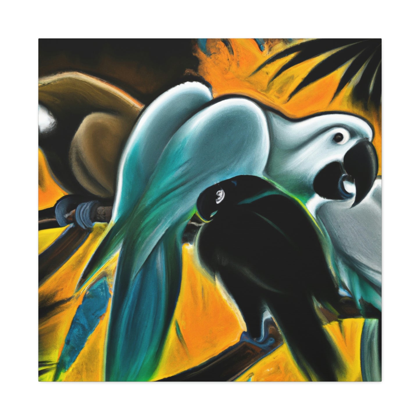 Macaw Mirage Surreal - Canvas