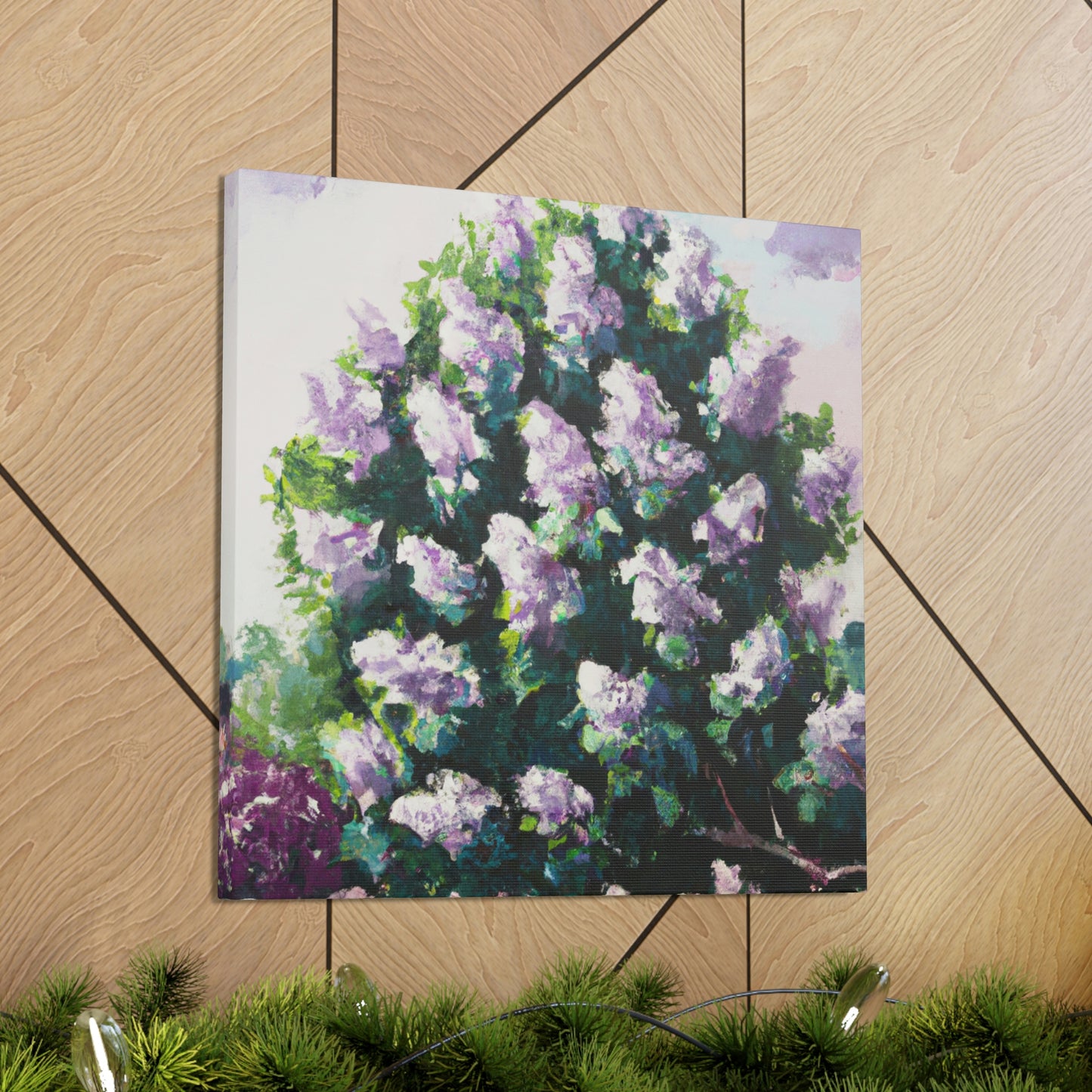 "Lilac in Abstraction" - Canvas