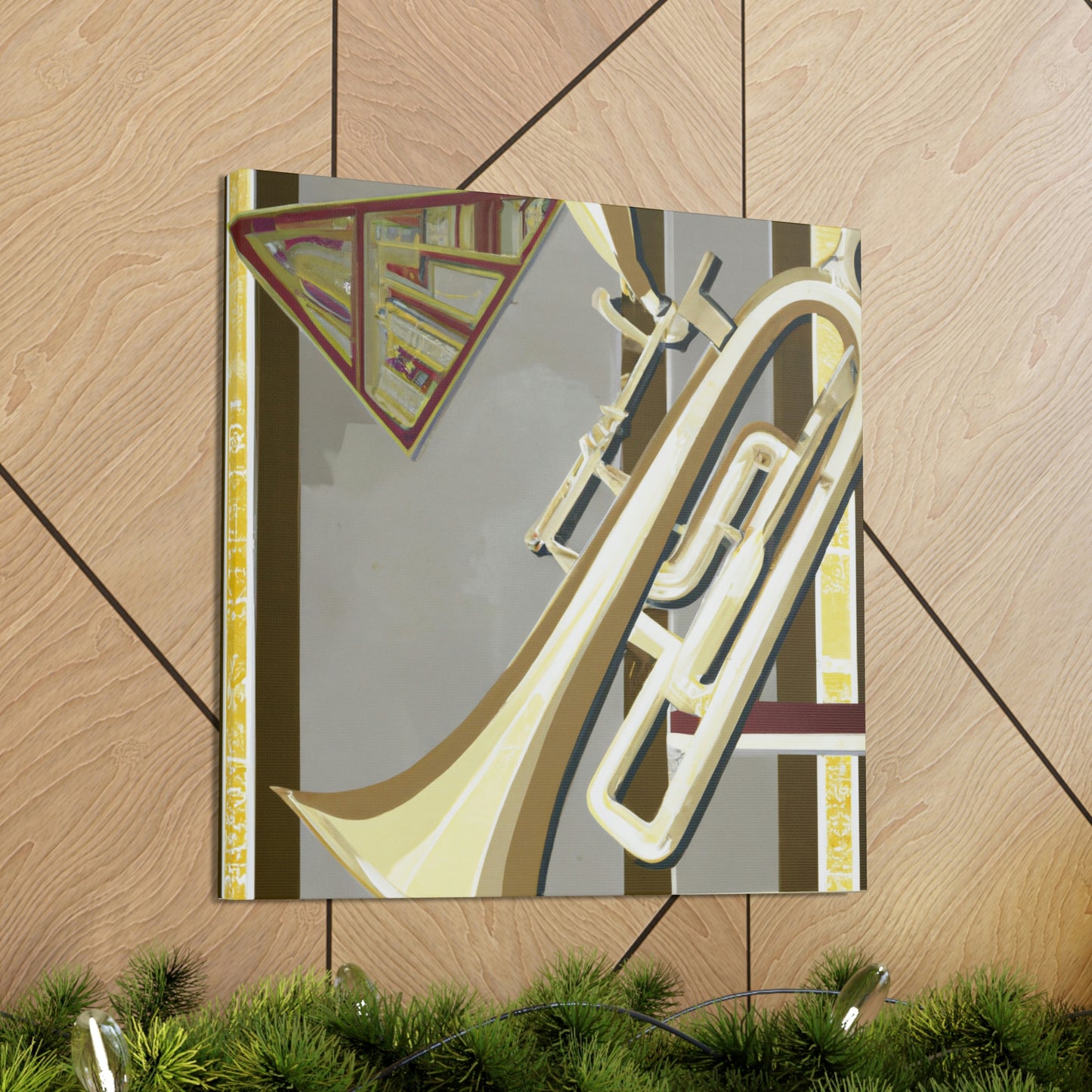 Sonic Bloom Trumpeting - Canvas