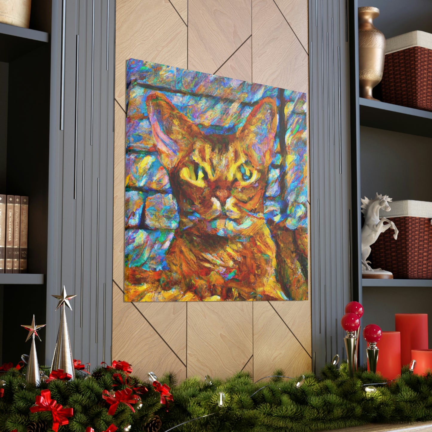 Wild Abyssinian Fauvism - Canvas