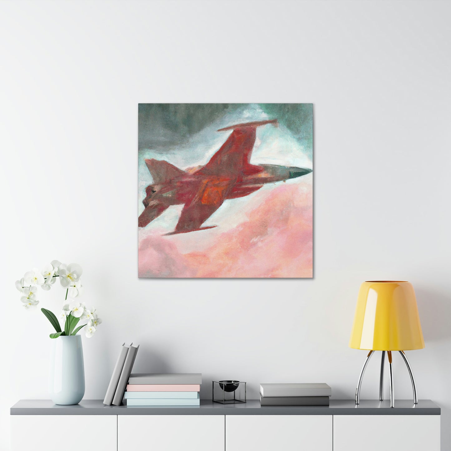 "Supersonic Fighter Ballet" - Canvas