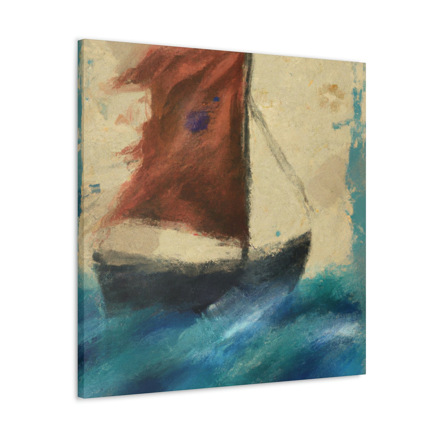 Sailing the Lonely Sea - Canvas