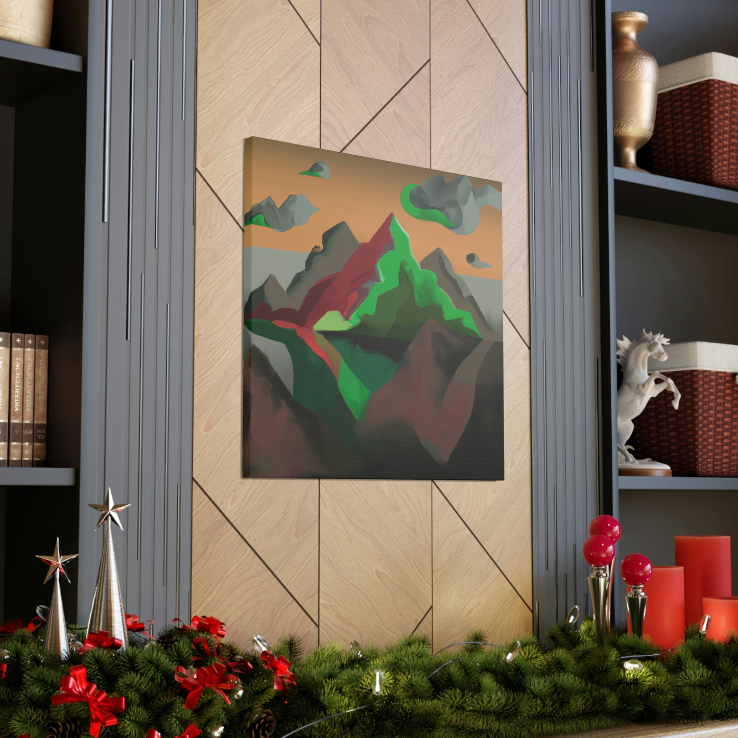 Mountain Fjords Dreaming - Canvas