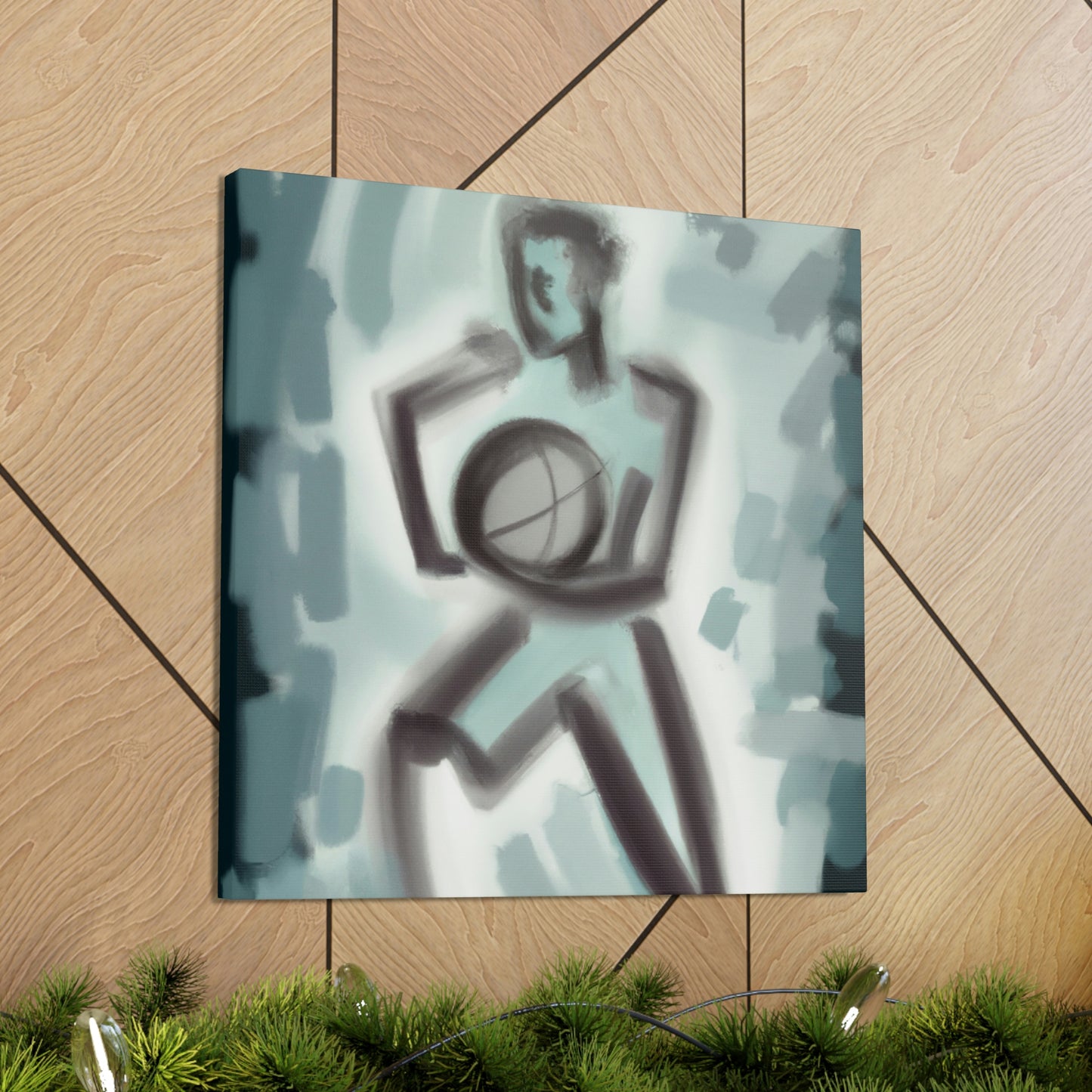 "Basketball: Expressionism Dream" - Canvas