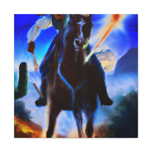 "Pony Express Legacy" - Canvas