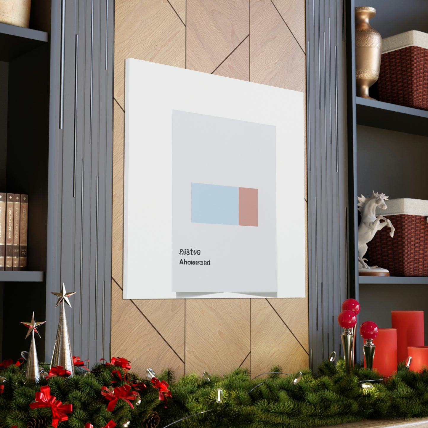 Crisp Chromatic Simplicity - Canvas