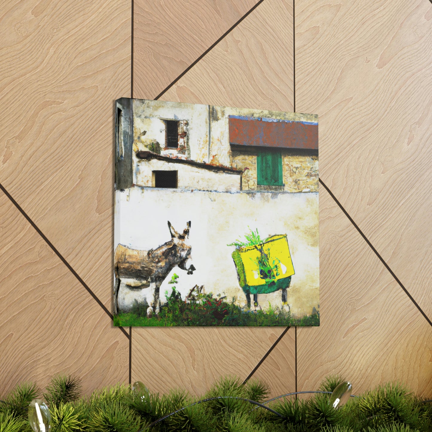 "Donkey Street Mural" - Canvas