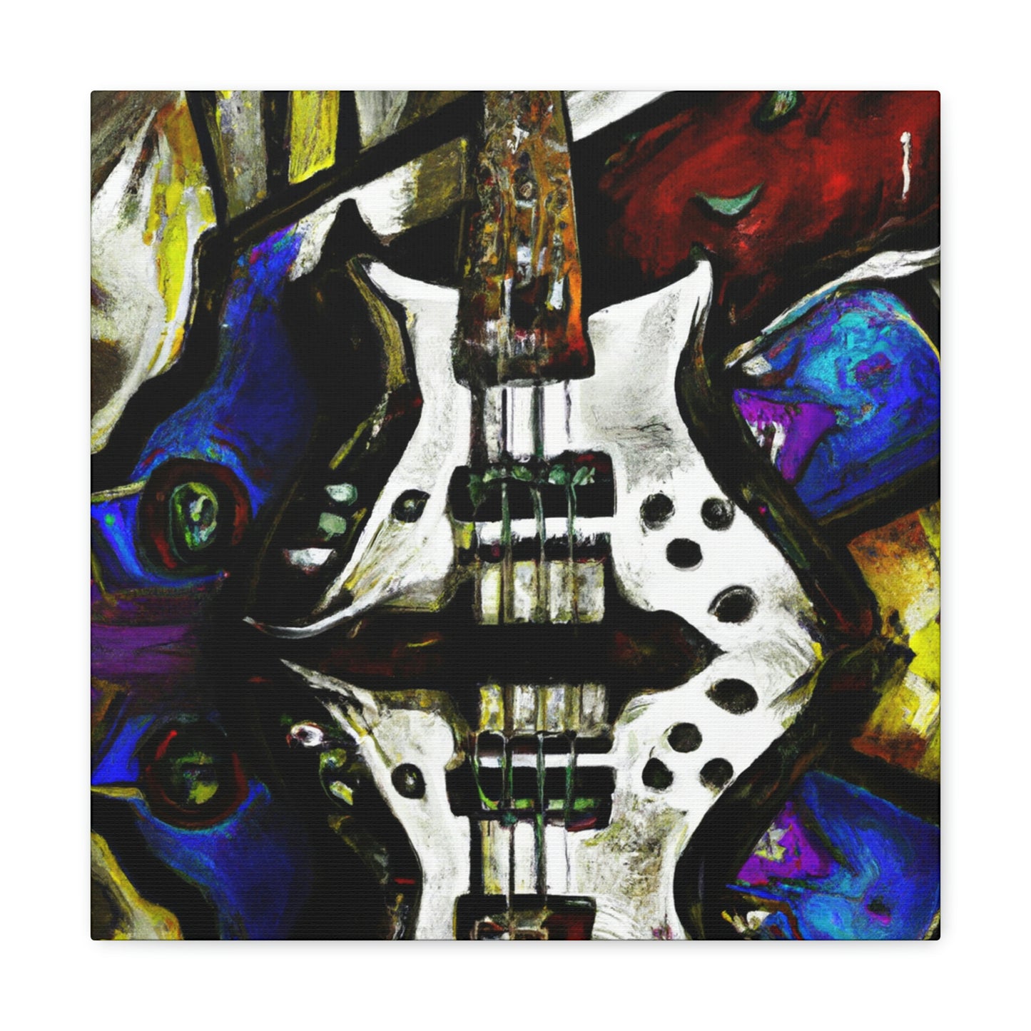 Rockin' Bass Vibes - Canvas