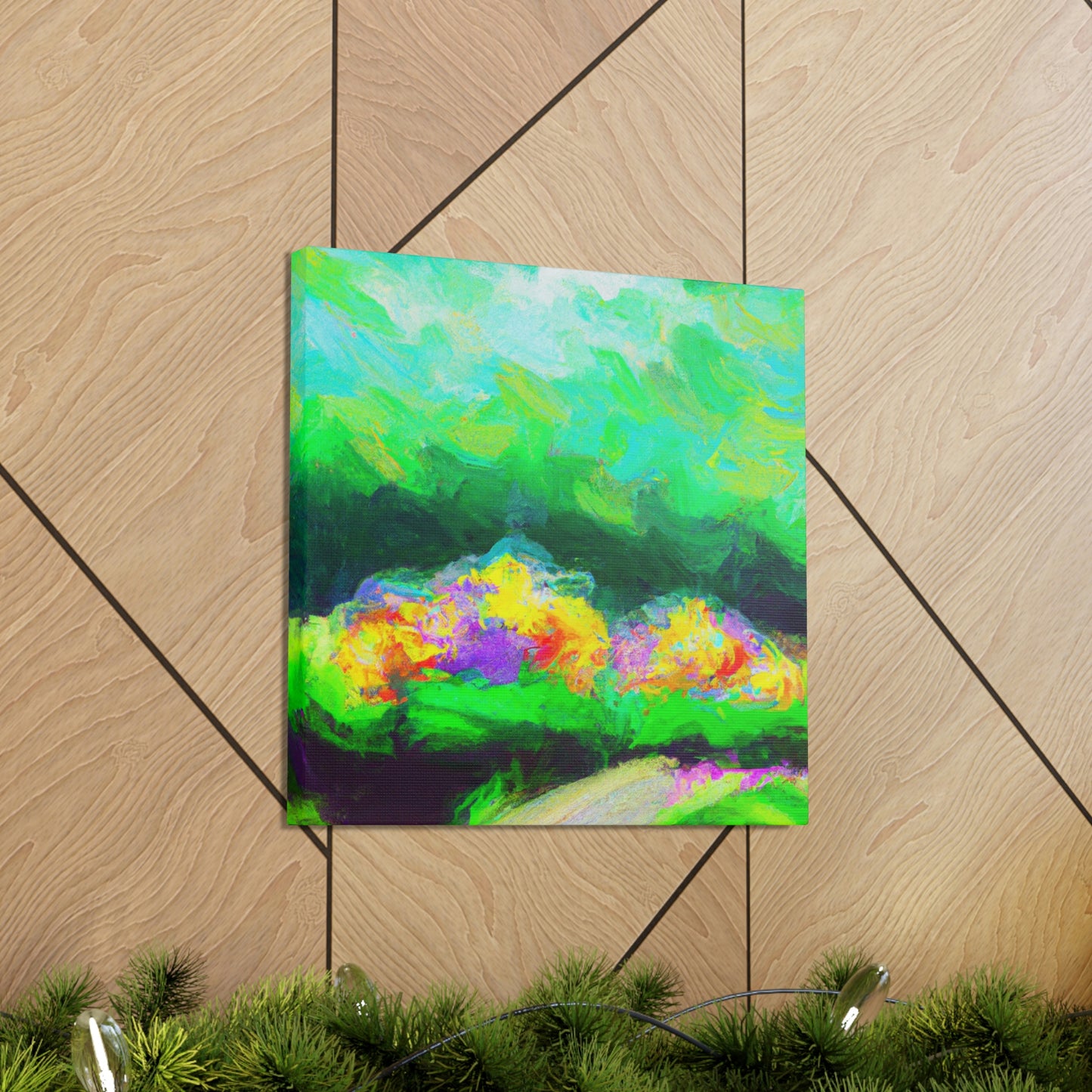 "Sunlit Luminous Joyous" - Canvas