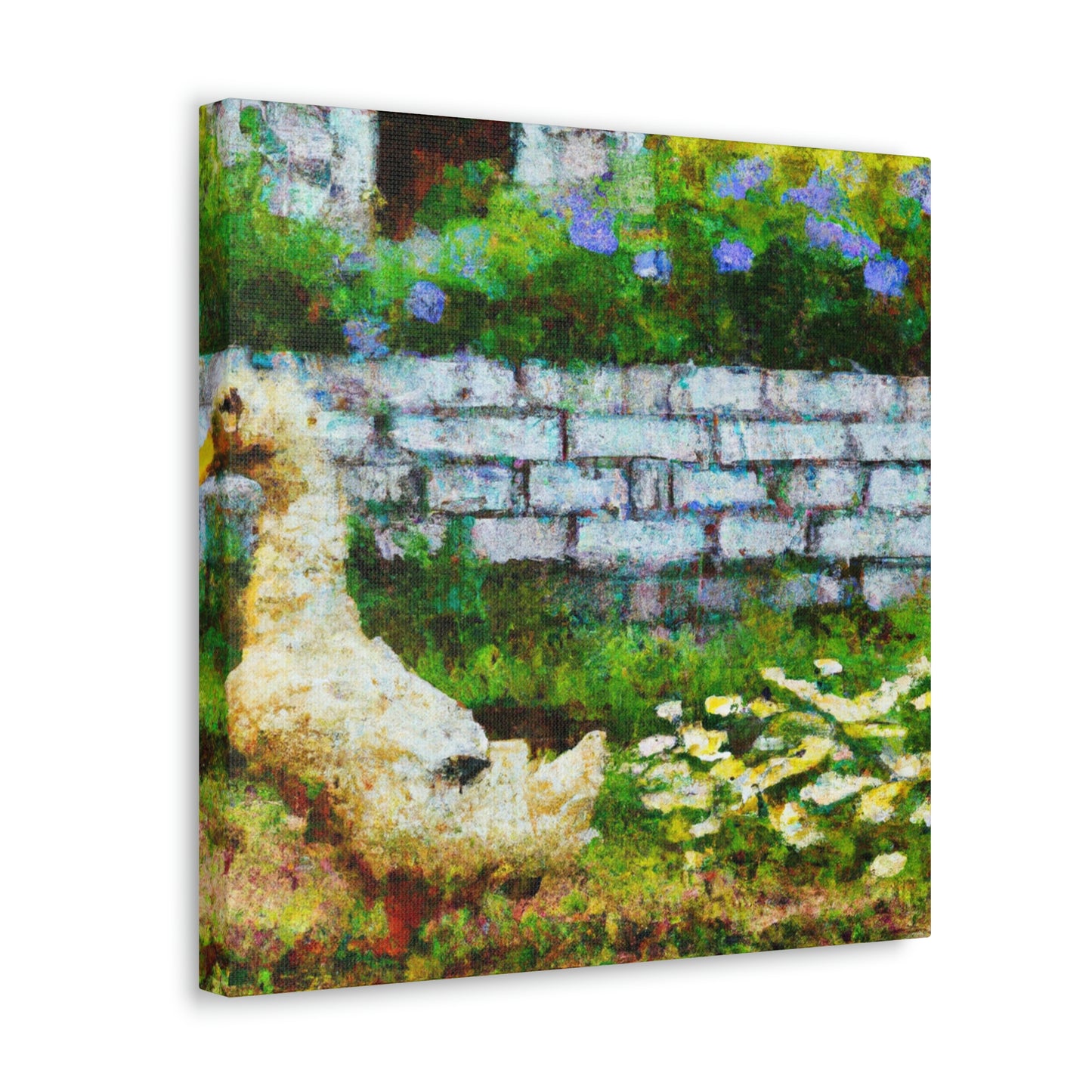 "Quacking by the Water" - Canvas