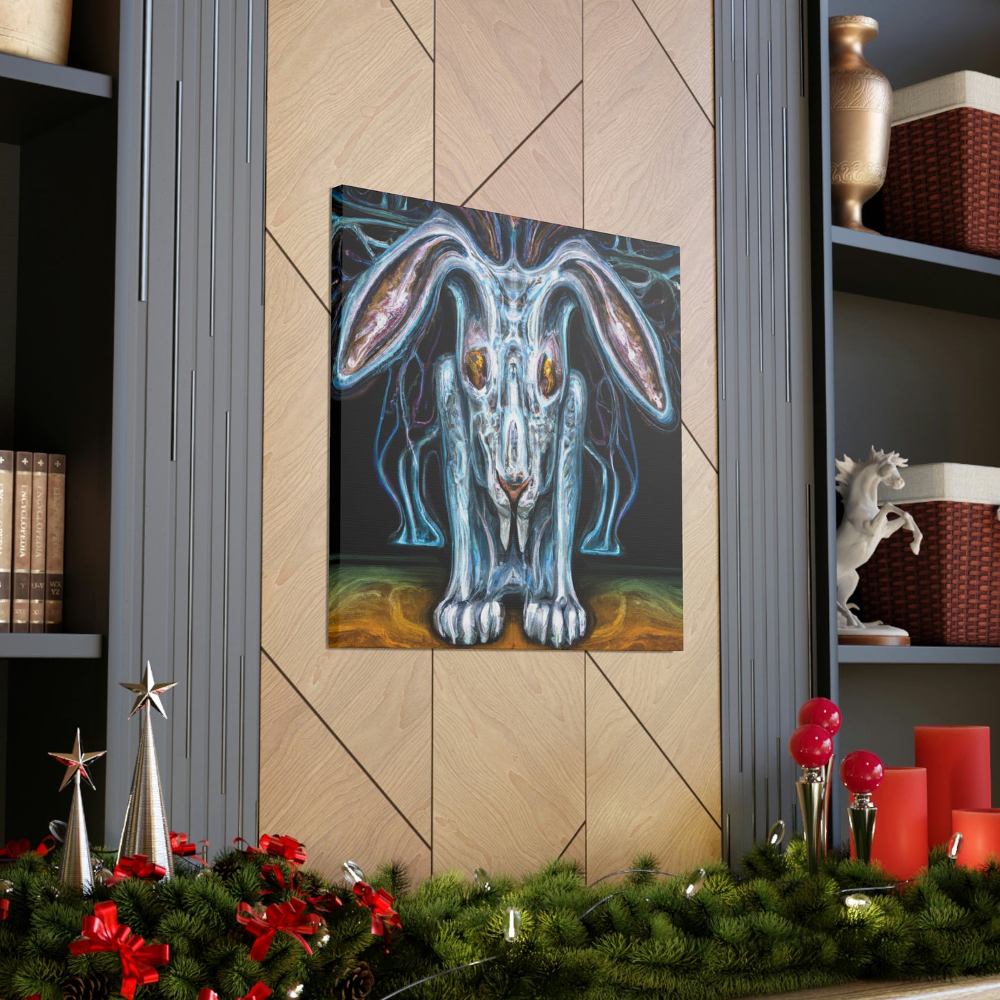 Jackrabbit: Abstract Art - Canvas