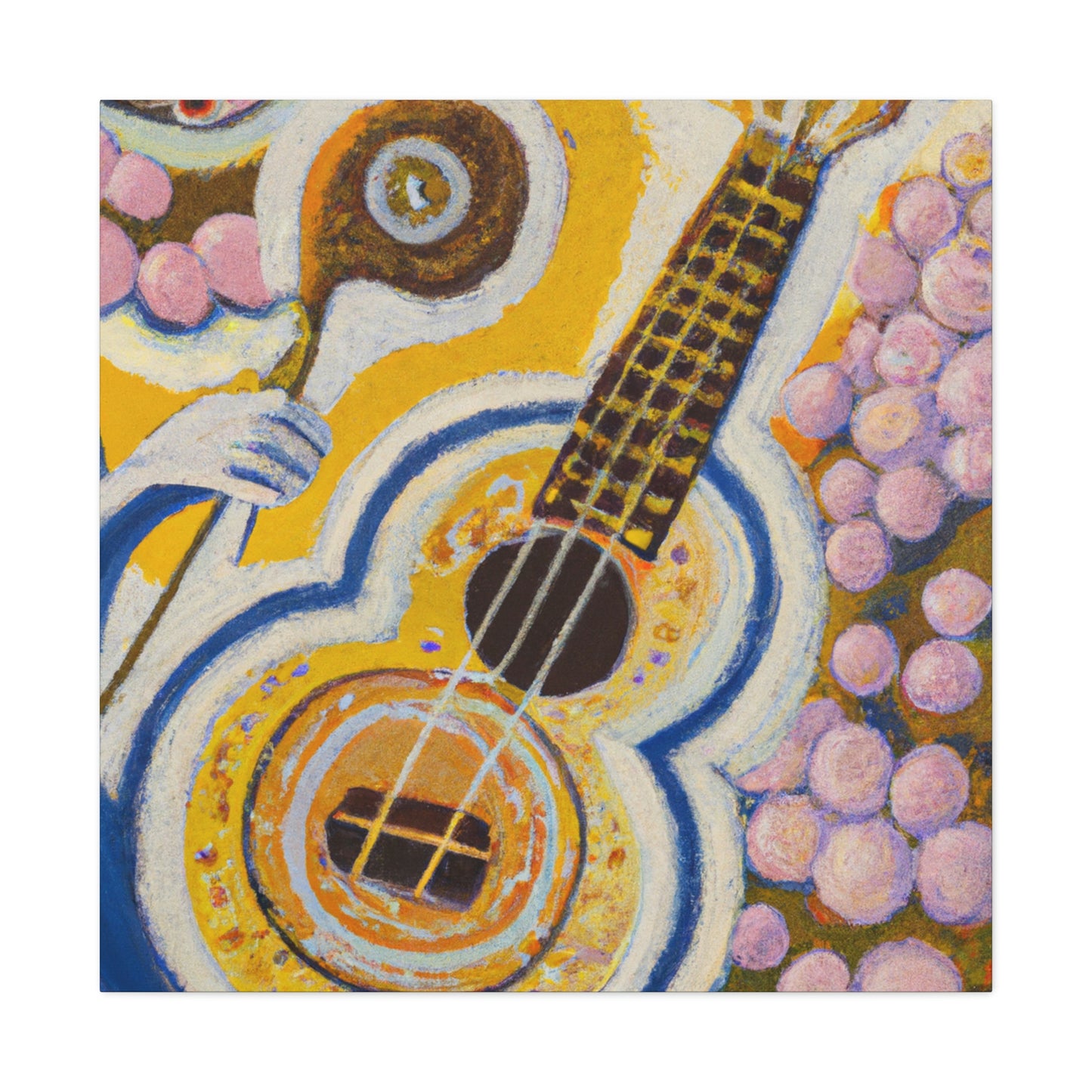 Ukelele Abstract Dreaming - Canvas