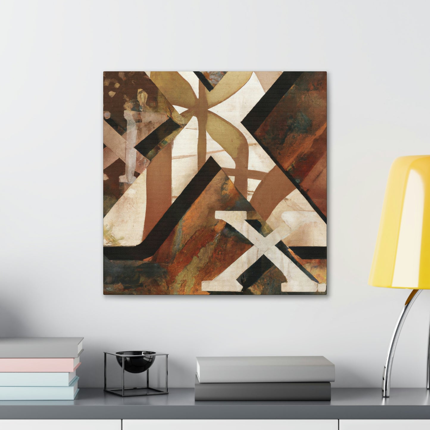 "X in the Cityscape" - Canvas