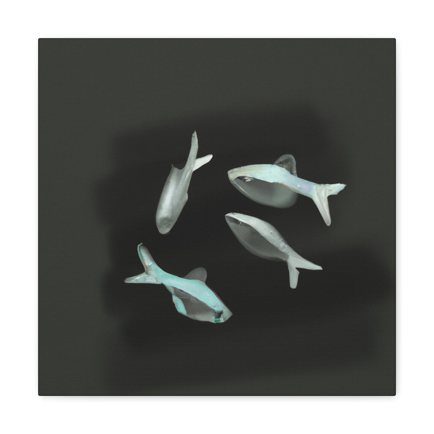 Neon Tetra Minimalism - Canvas