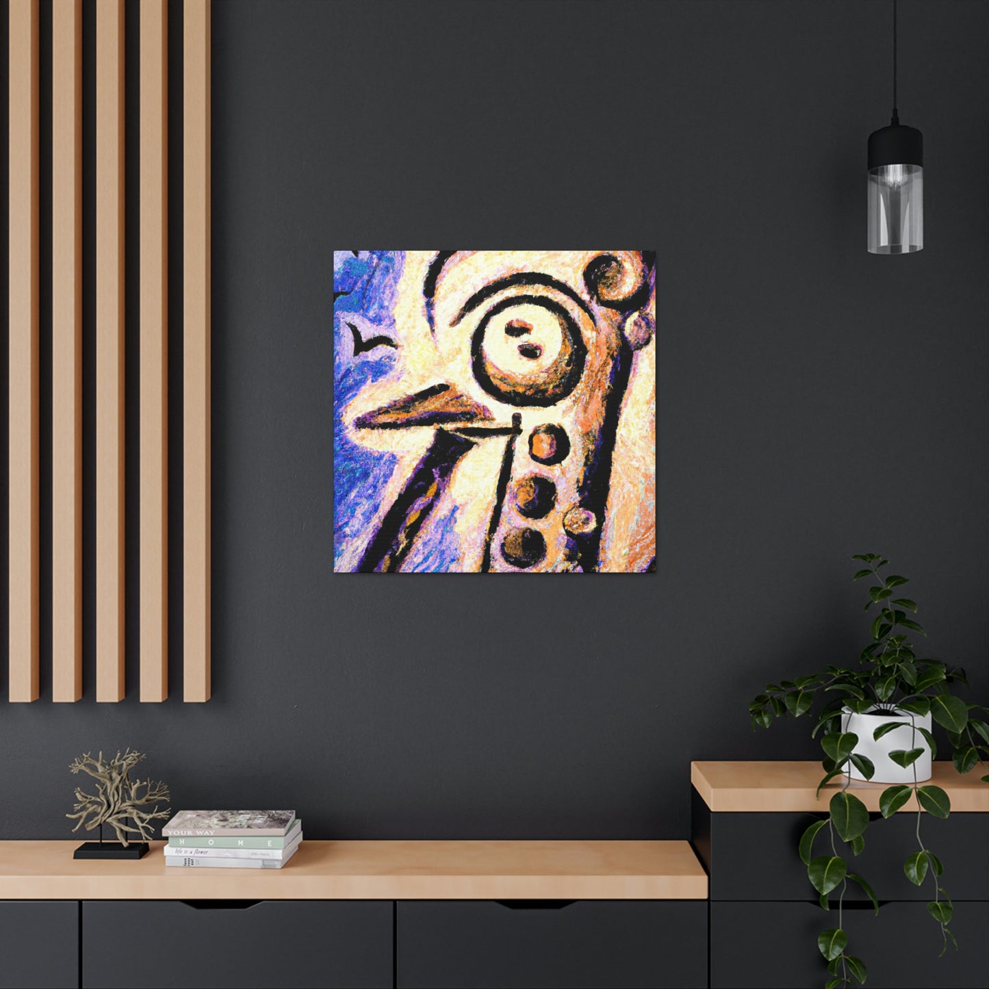 "Flute of Melody's Song" - Canvas