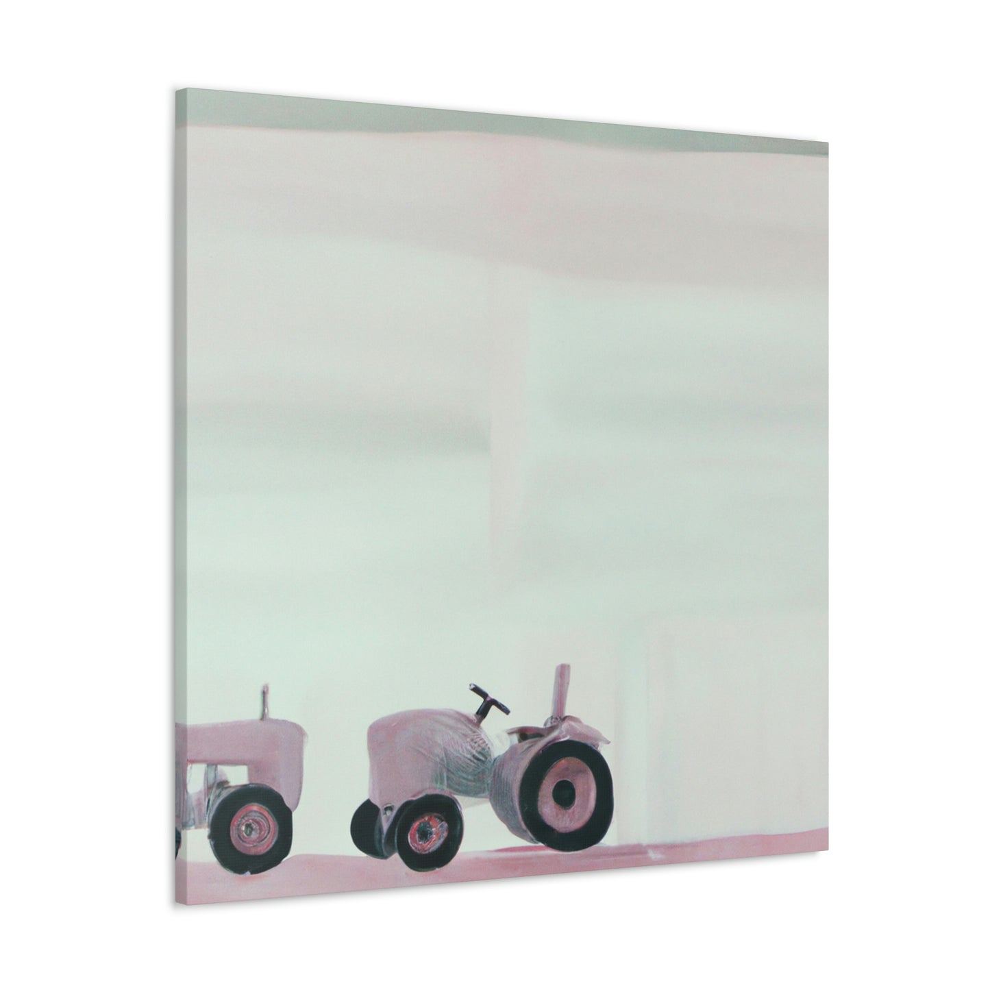 "Tractor Minimalism Dreaming" - Canvas