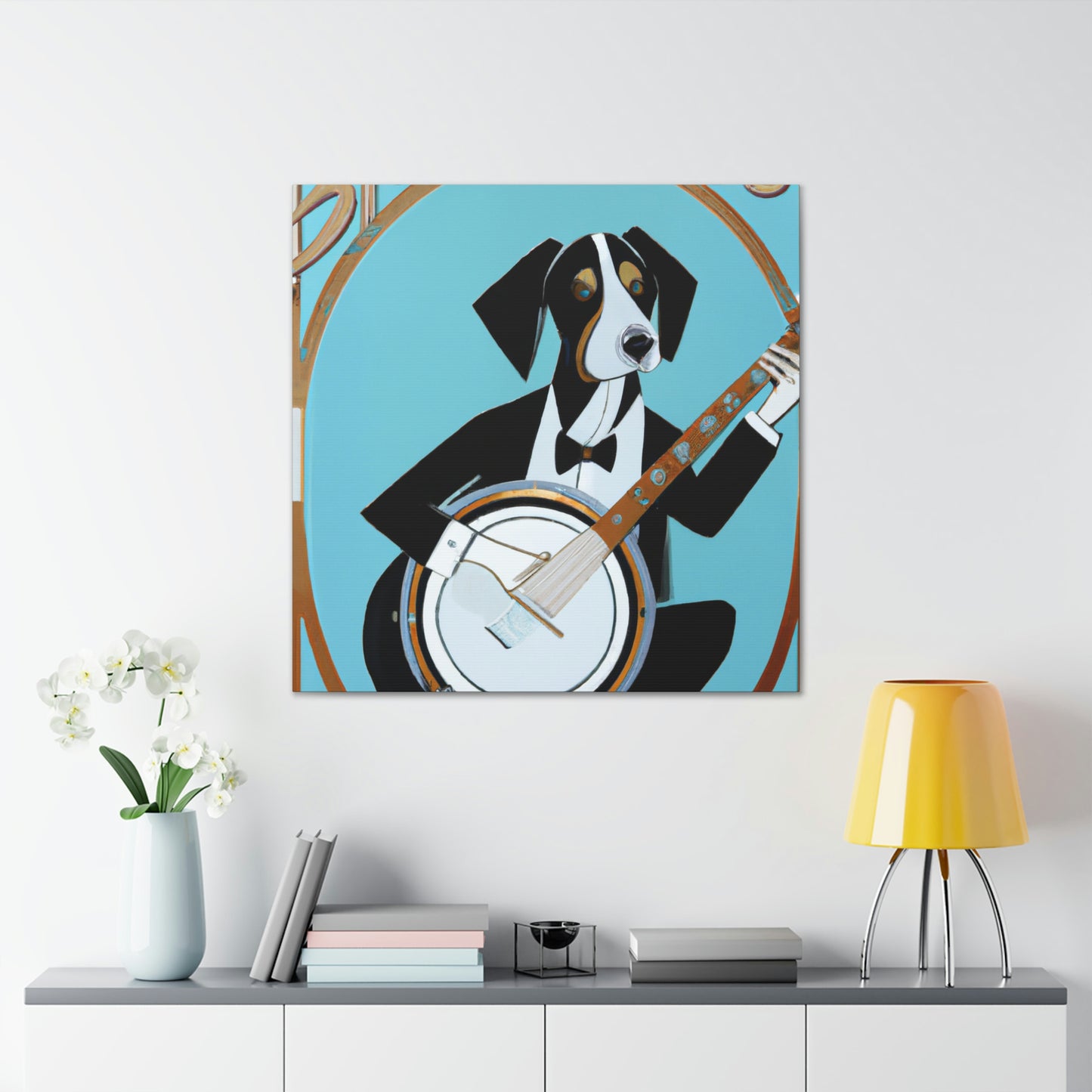 Banjo Boogie Symphony - Canvas