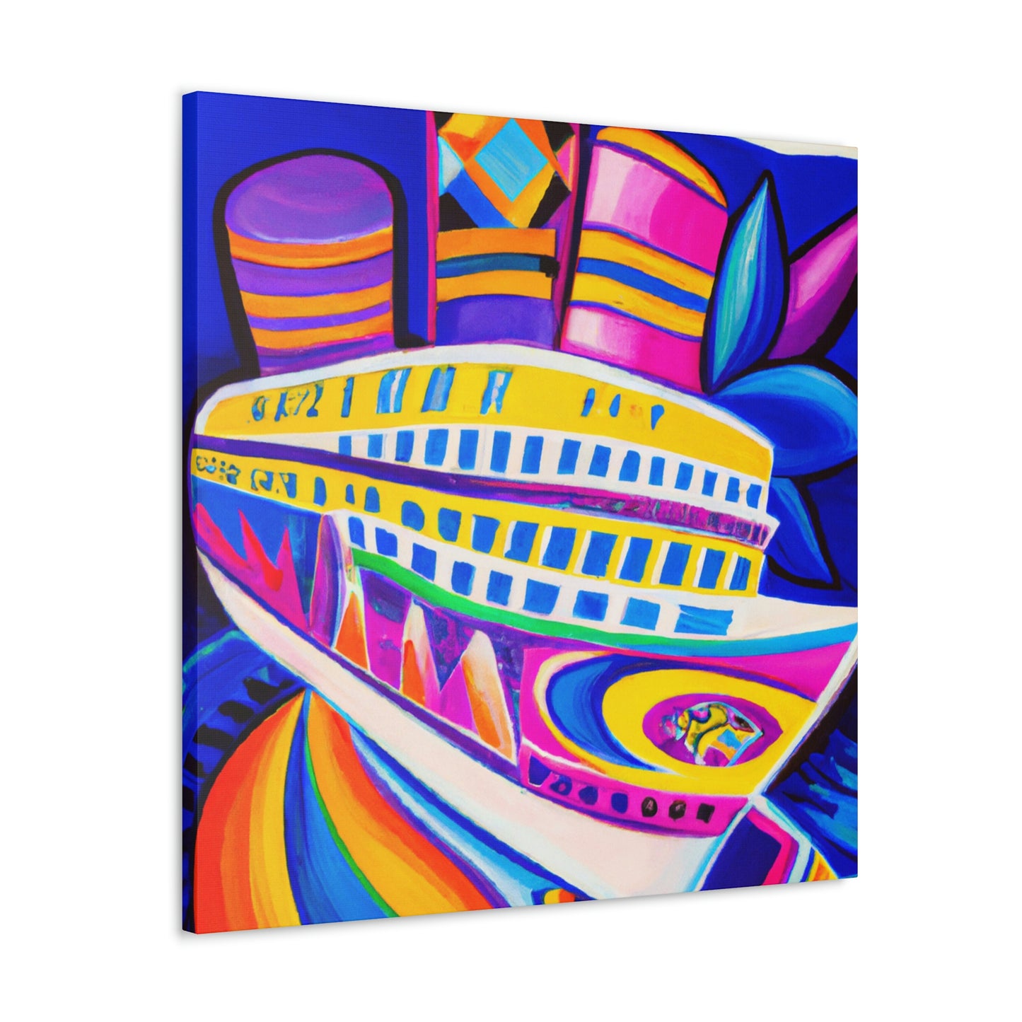 "Cruising the Deco Era" - Canvas