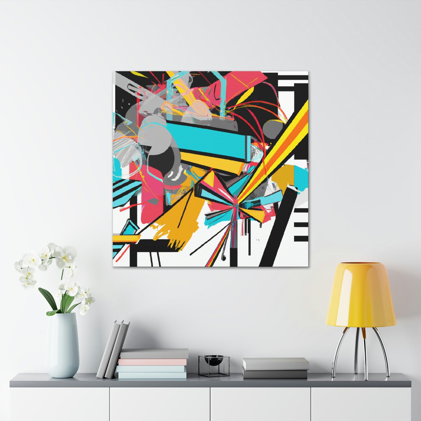 Radiant Star Bursting - Canvas