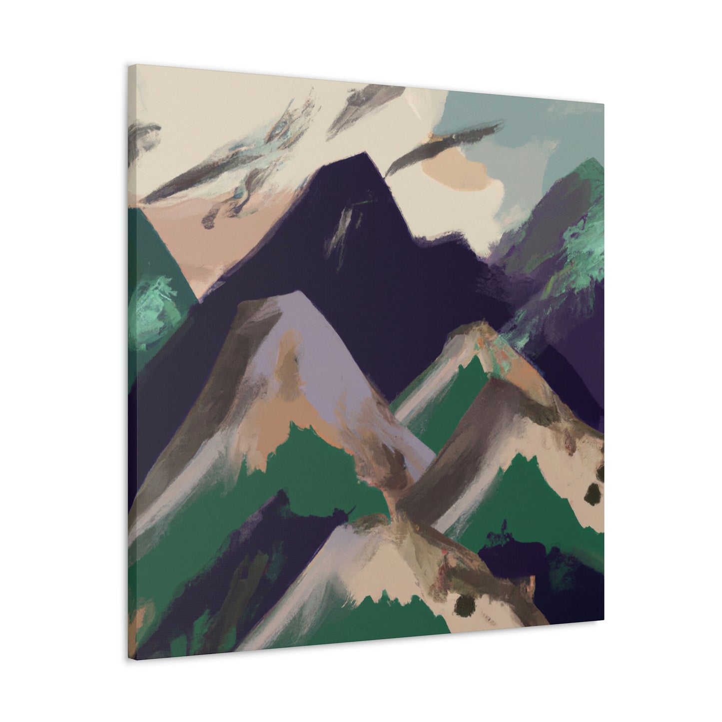 Mountain Memory Landscape - Canvas