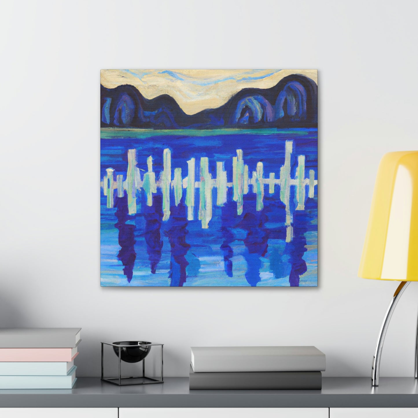 "Echoes of Music Waves" - Canvas