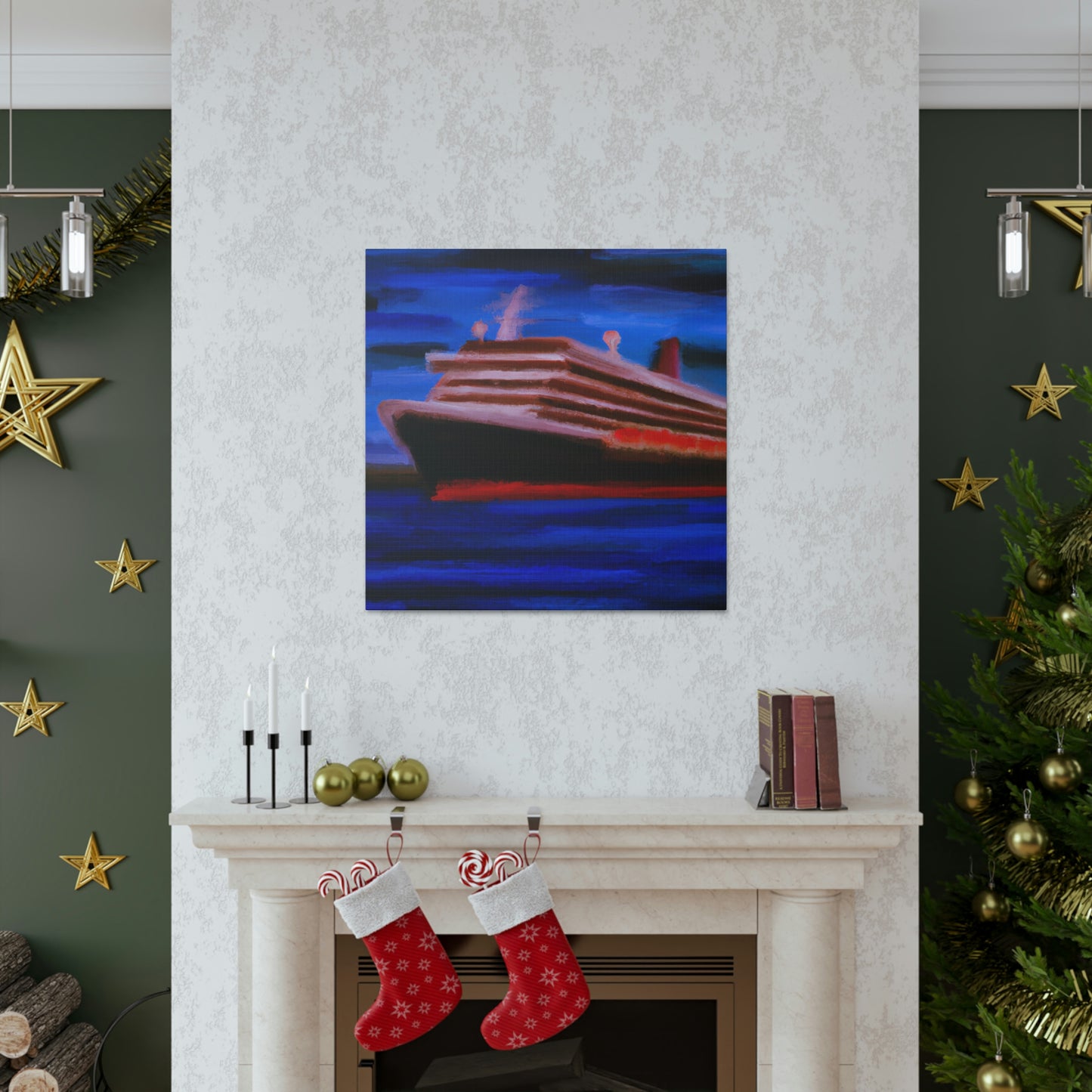 Cruise Ship Simplicity - Canvas