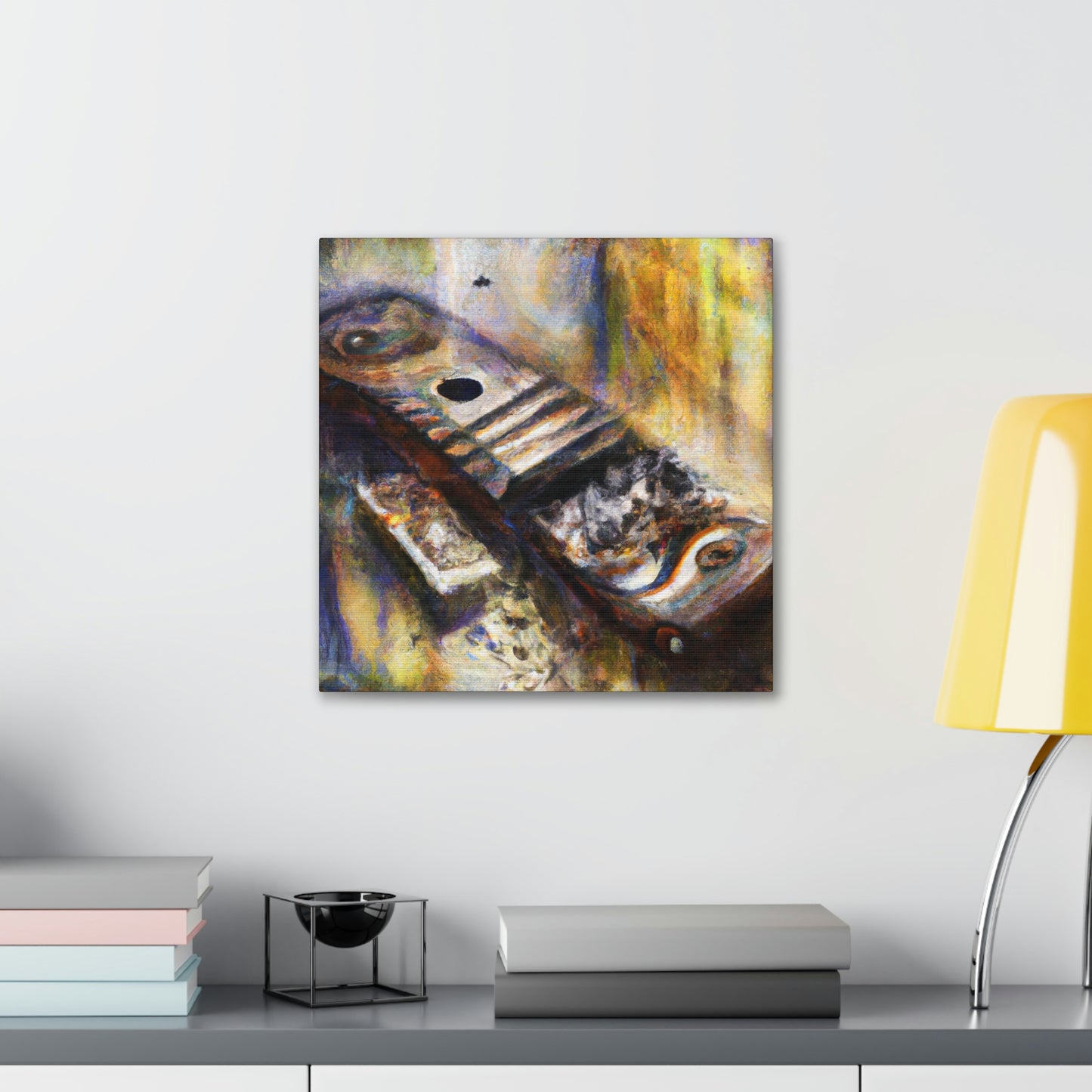 "Harmonica Melody Magic" - Canvas