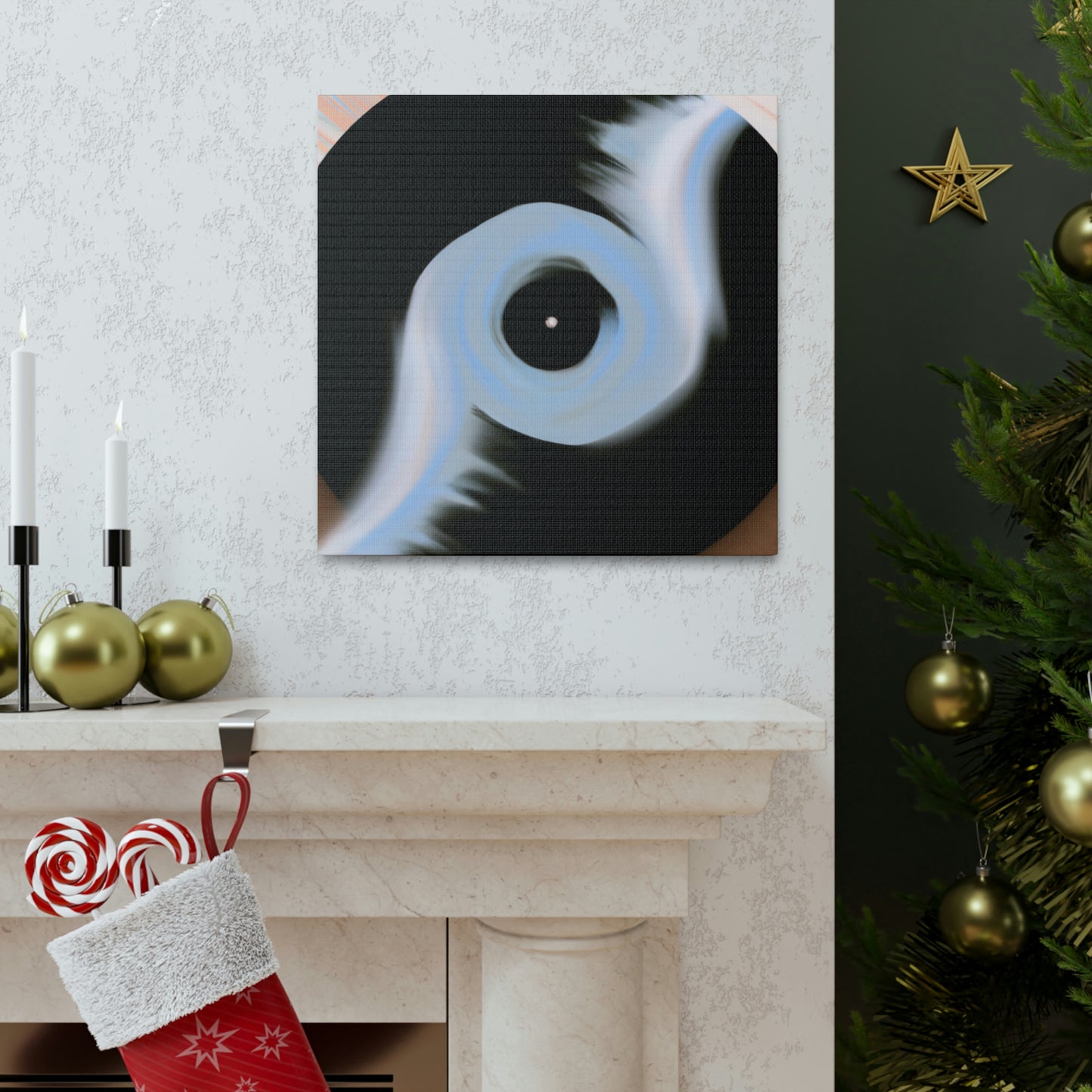 Vinyl Record Melodies - Canvas