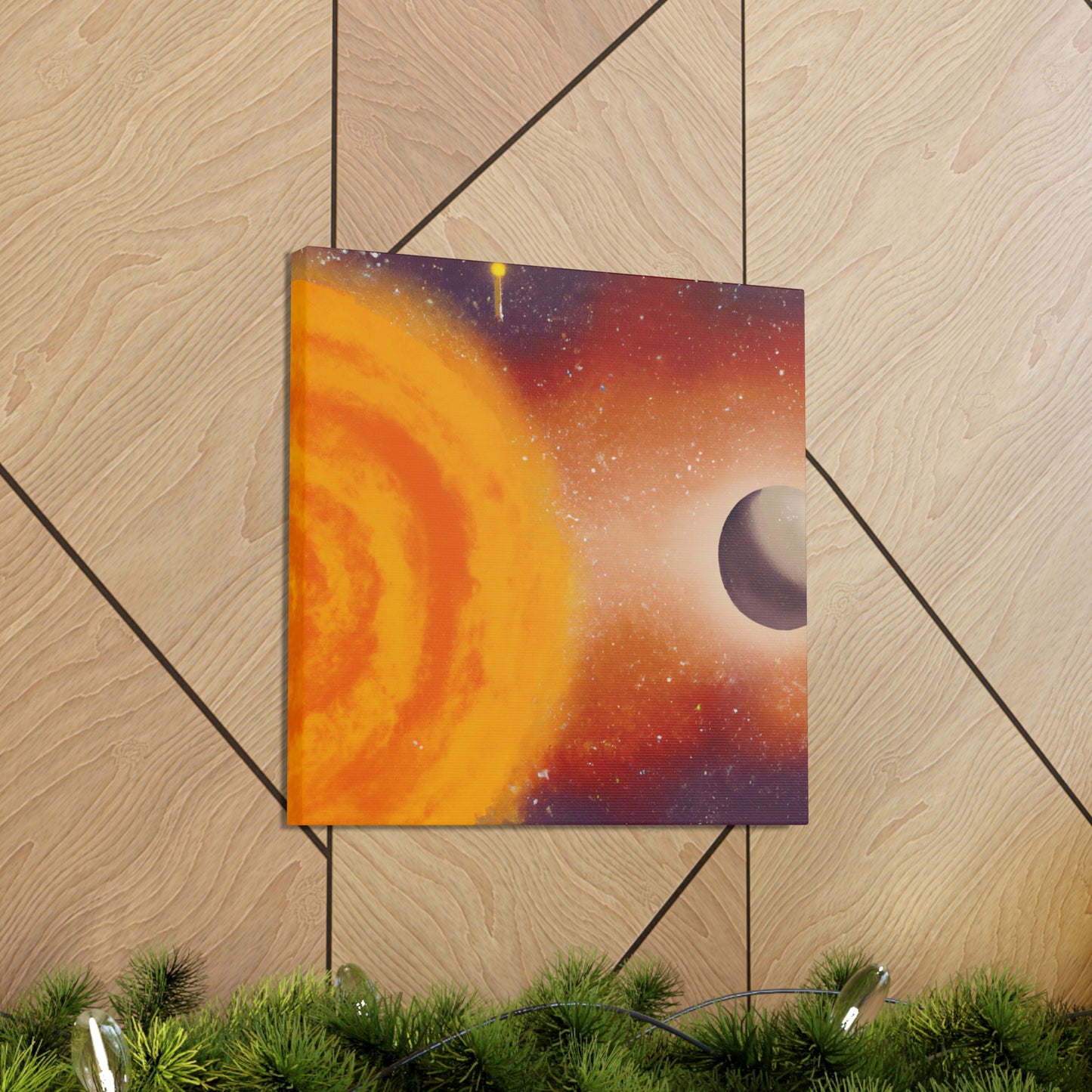 "Galaxies of Celestial Beauty" - Canvas