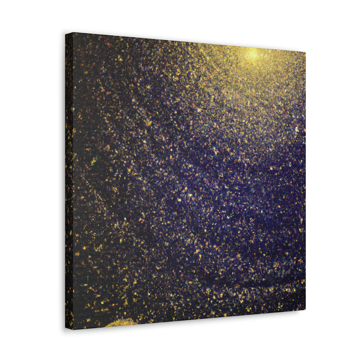 Galaxy in Pointillism - Canvas