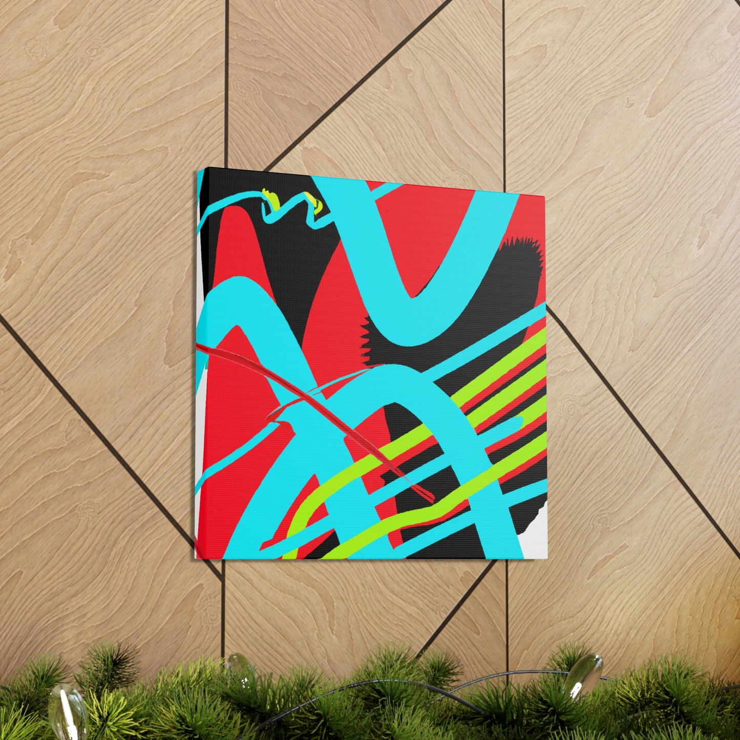 "Vibrant Brilliance Blazing" - Canvas