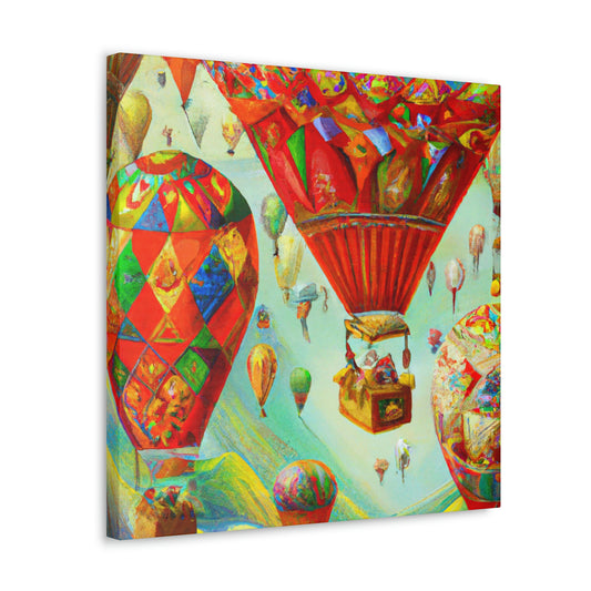 "Floating Hot Air Dream" - Canvas