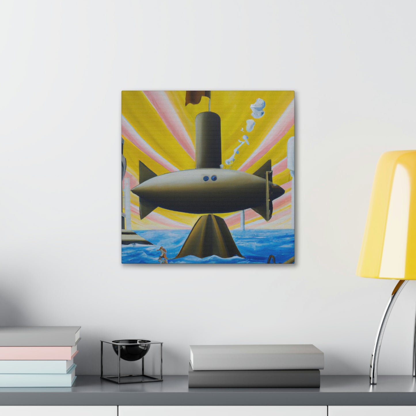 "Underwater Seascape Dreaming" - Canvas