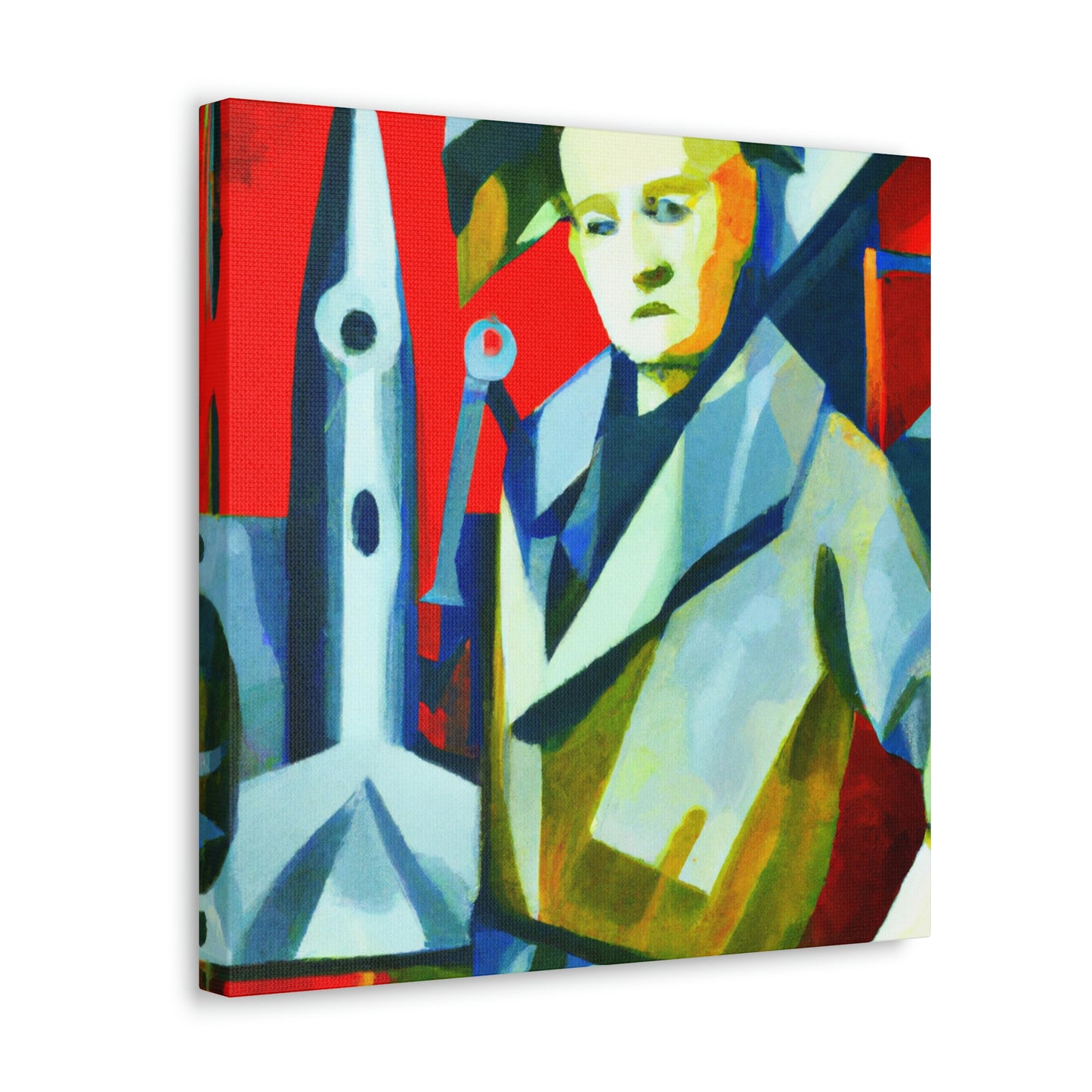 Engineer's Pop Art Painting - Canvas